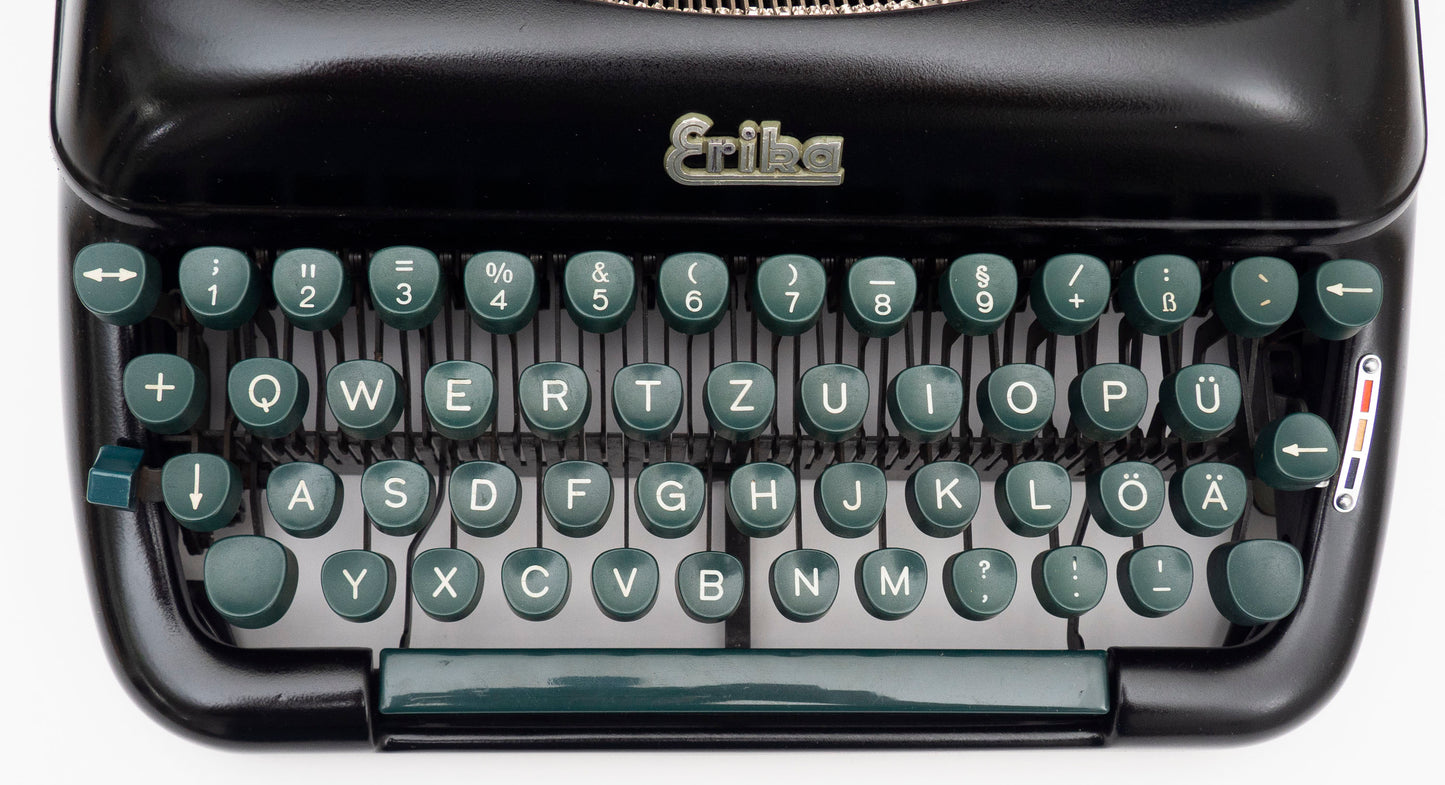 Black Typewriter Erika 10