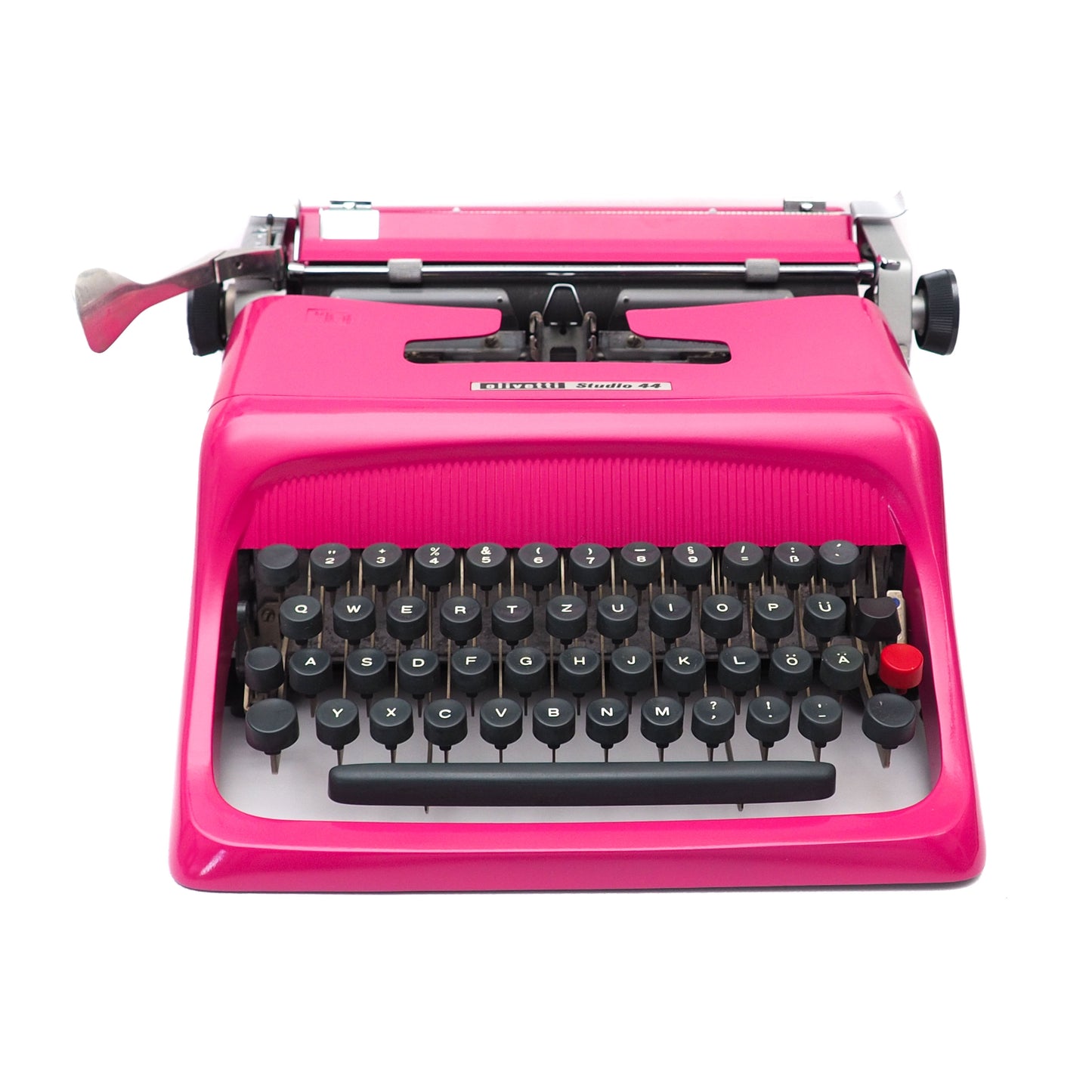 Pink Typewriter Olivetti Studio 44