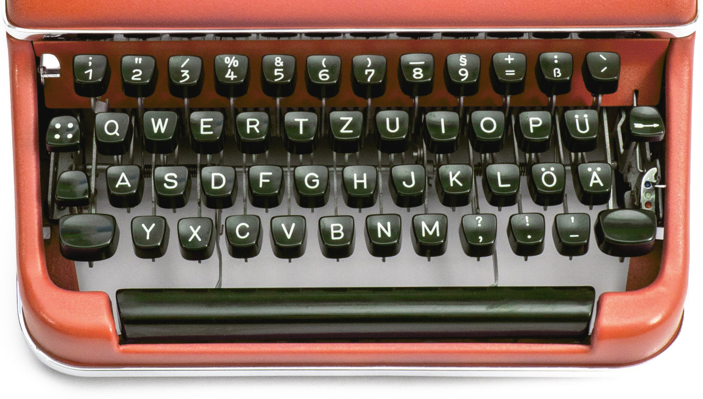 Olympia SM2 Typewriter, Apricot