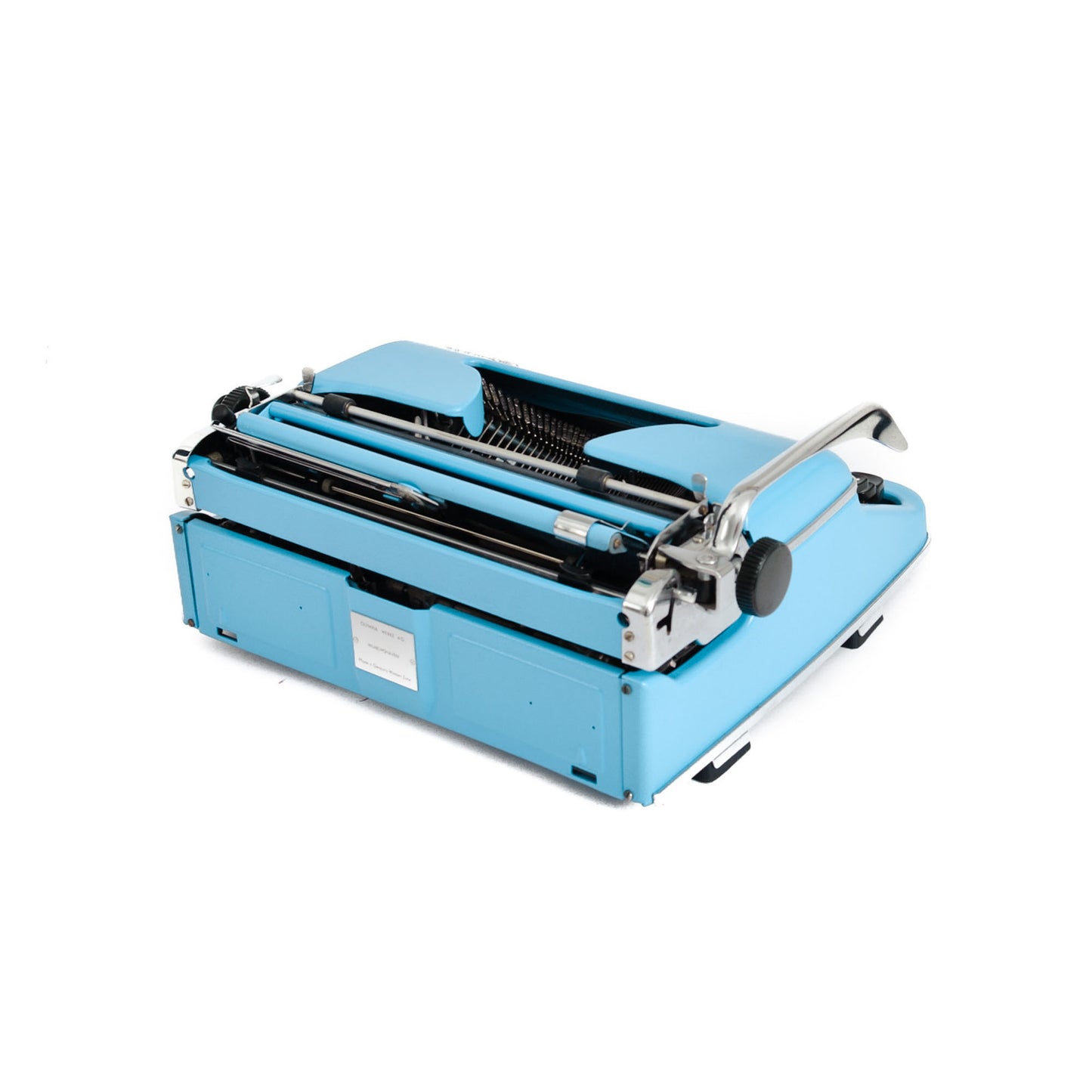Light Blue Typewriter Olympia SM2
