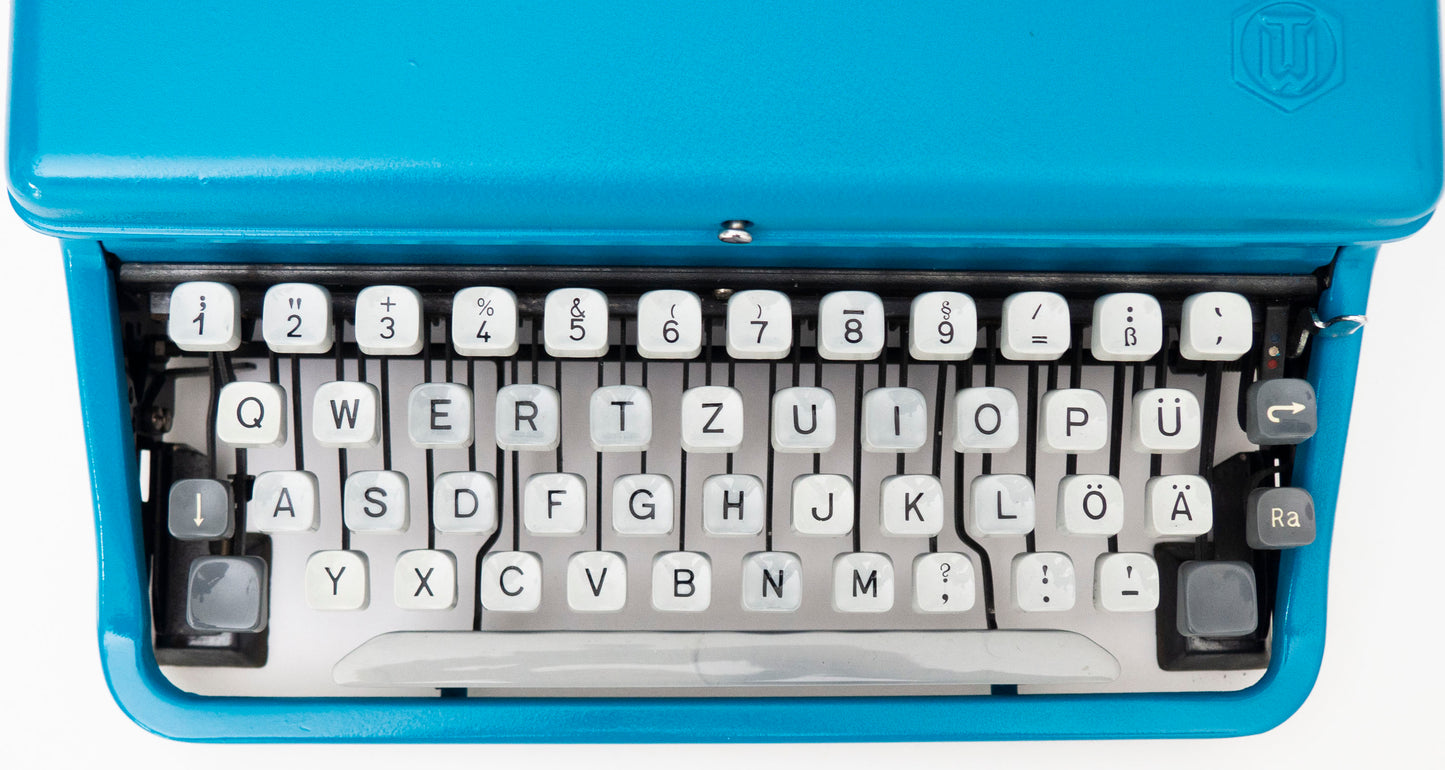 Typewriter Torpedo 18, Blue