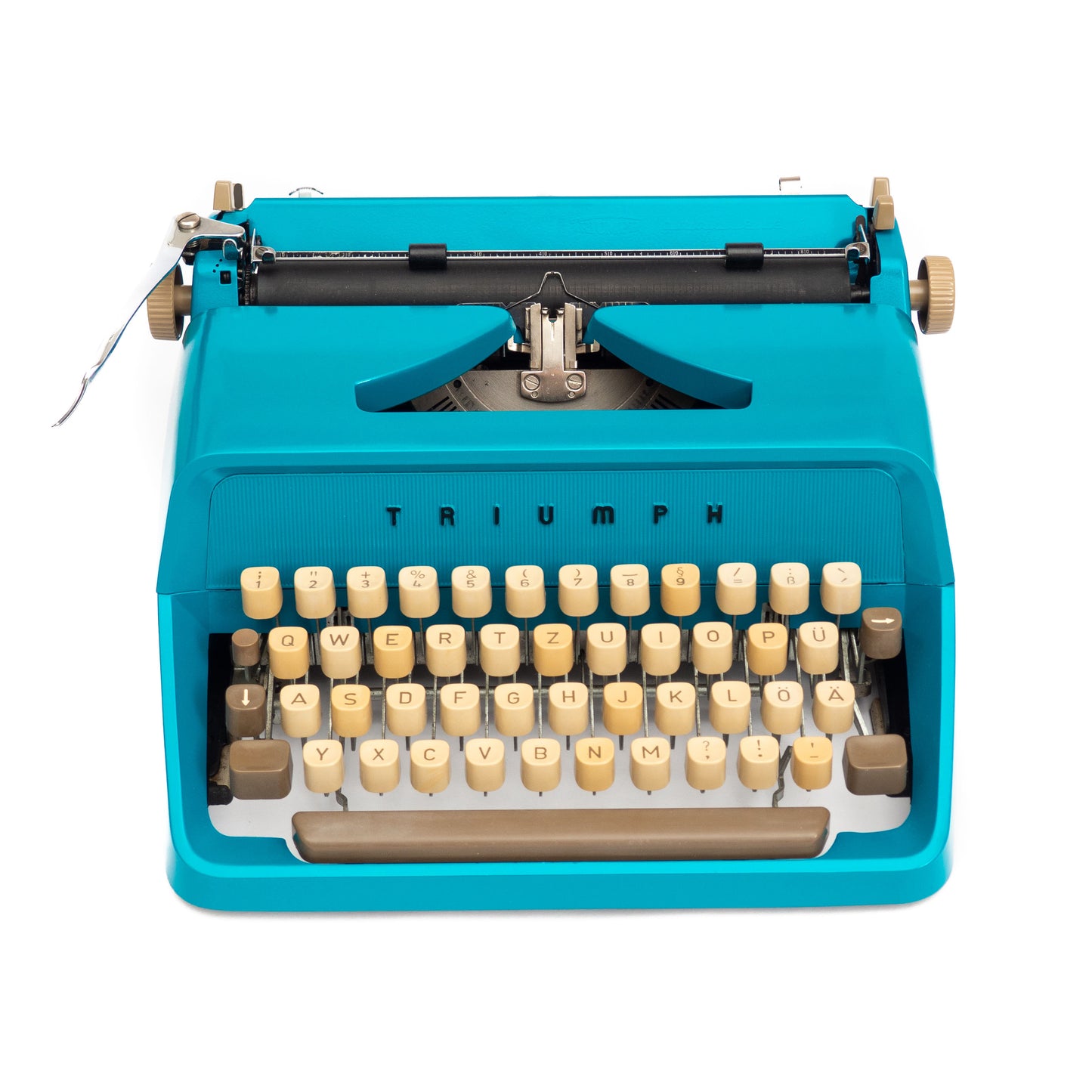 Triumph Typewriter Blue