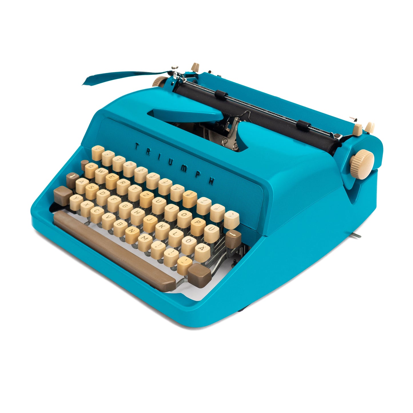 Triumph Typewriter Blue