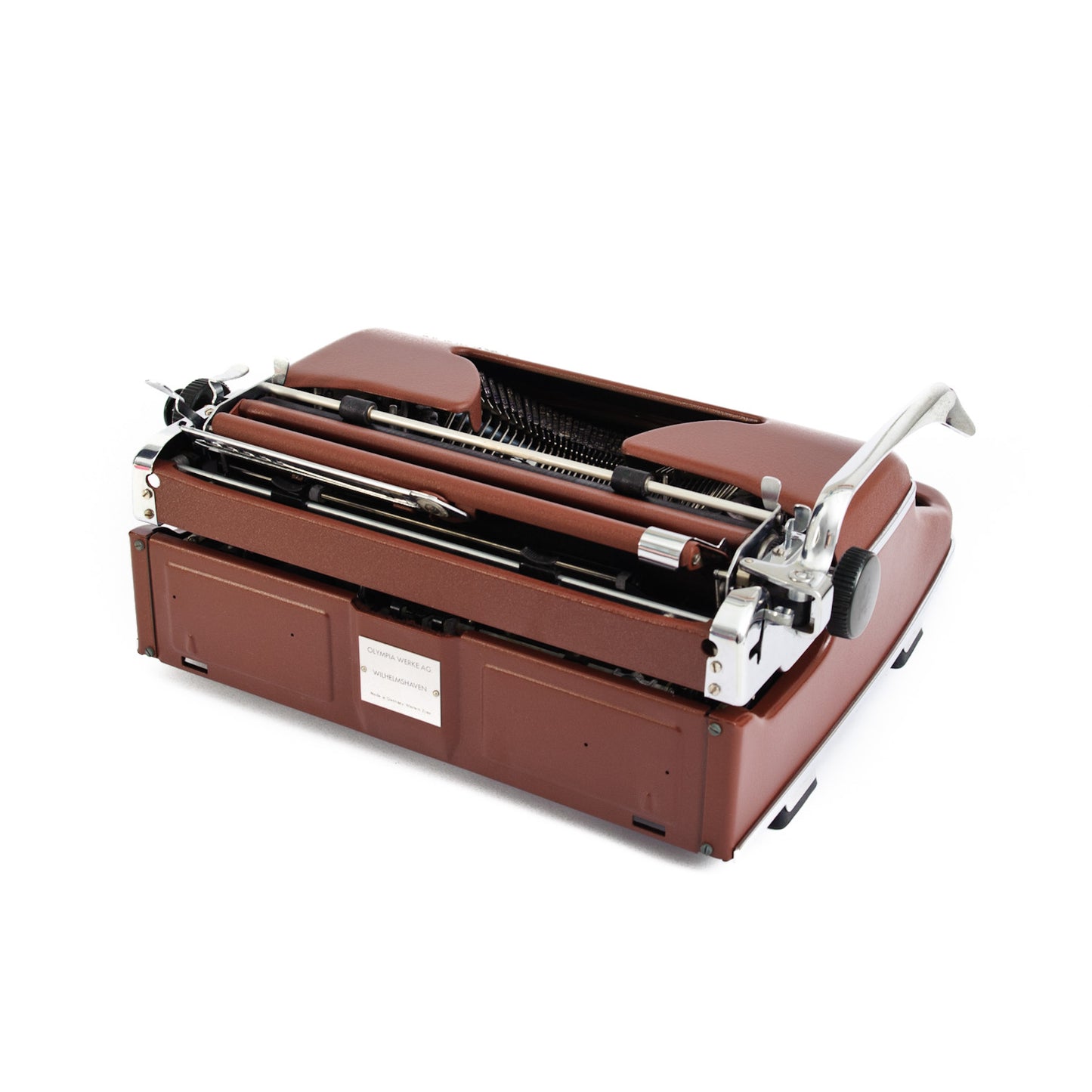 Brown Typewriter Olympia SM2