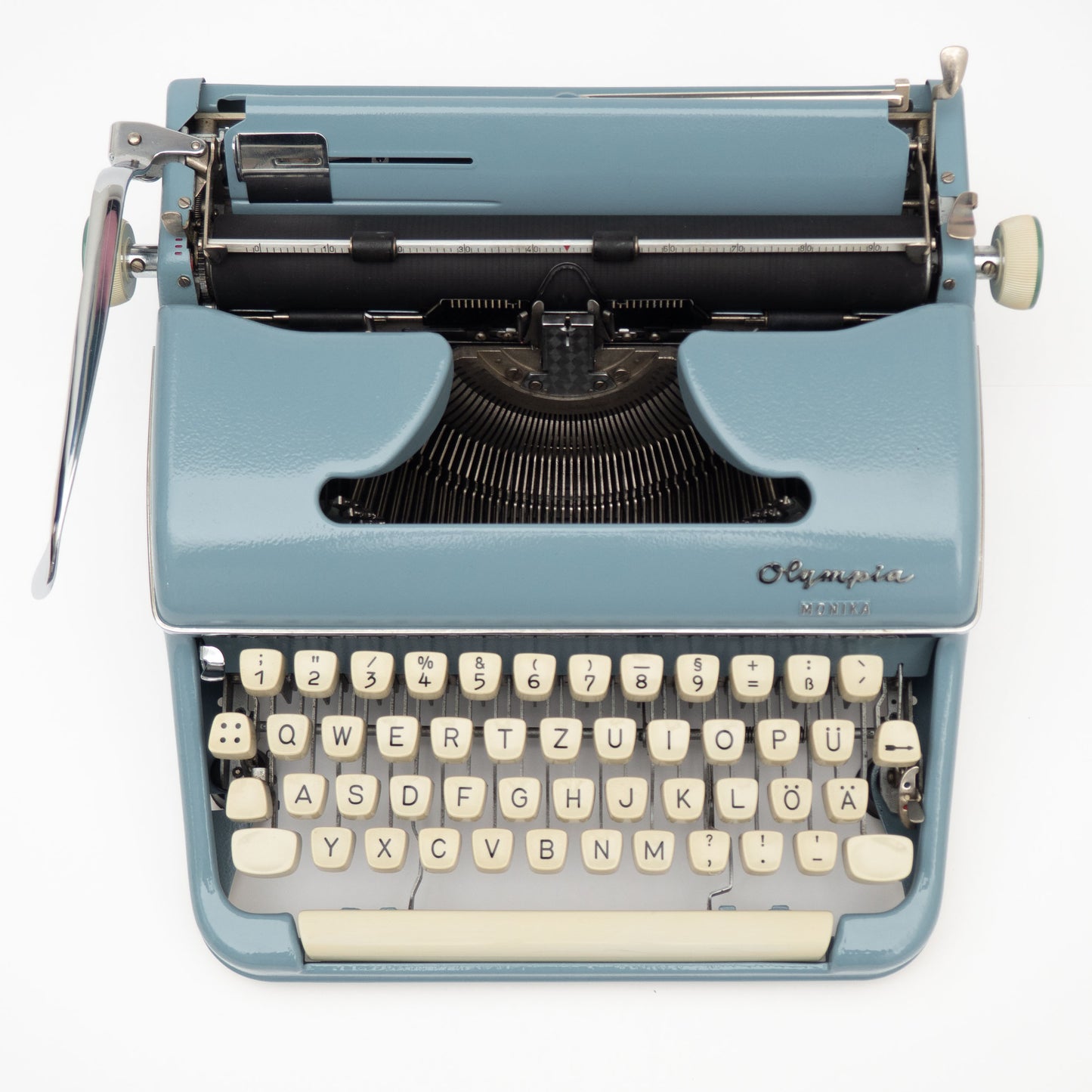 Typewriter Olympia Monika, Slate Blue