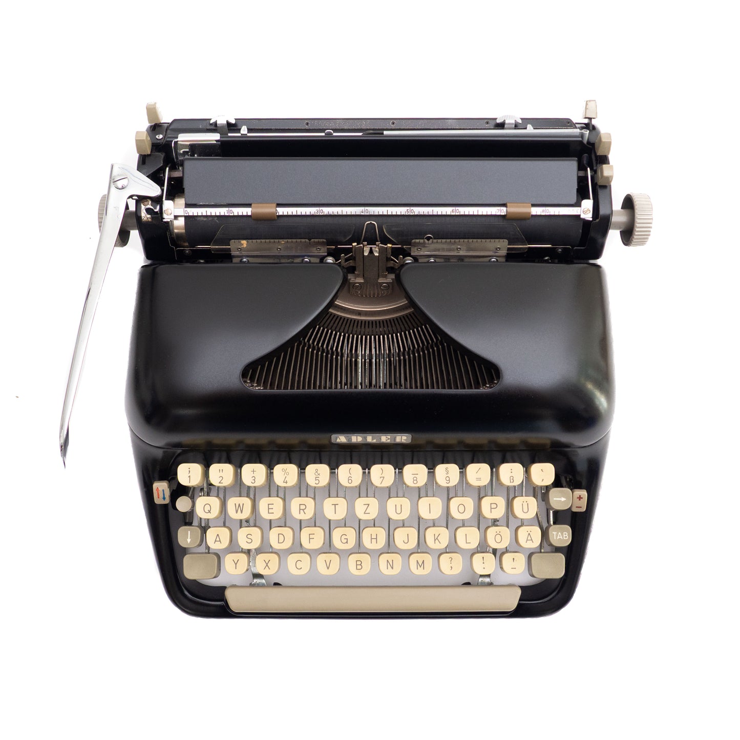 Adler Typewriter Black