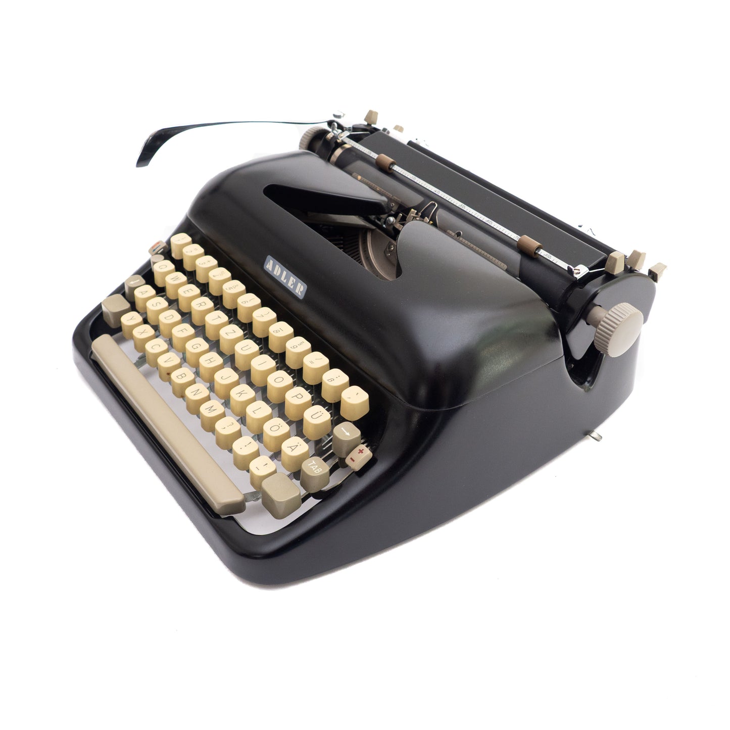 Adler Typewriter Black