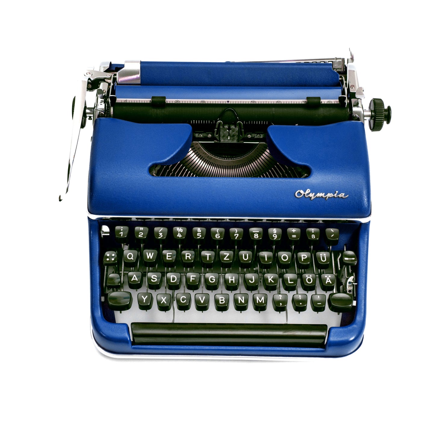 Typewriter Olympia SM2, Blue