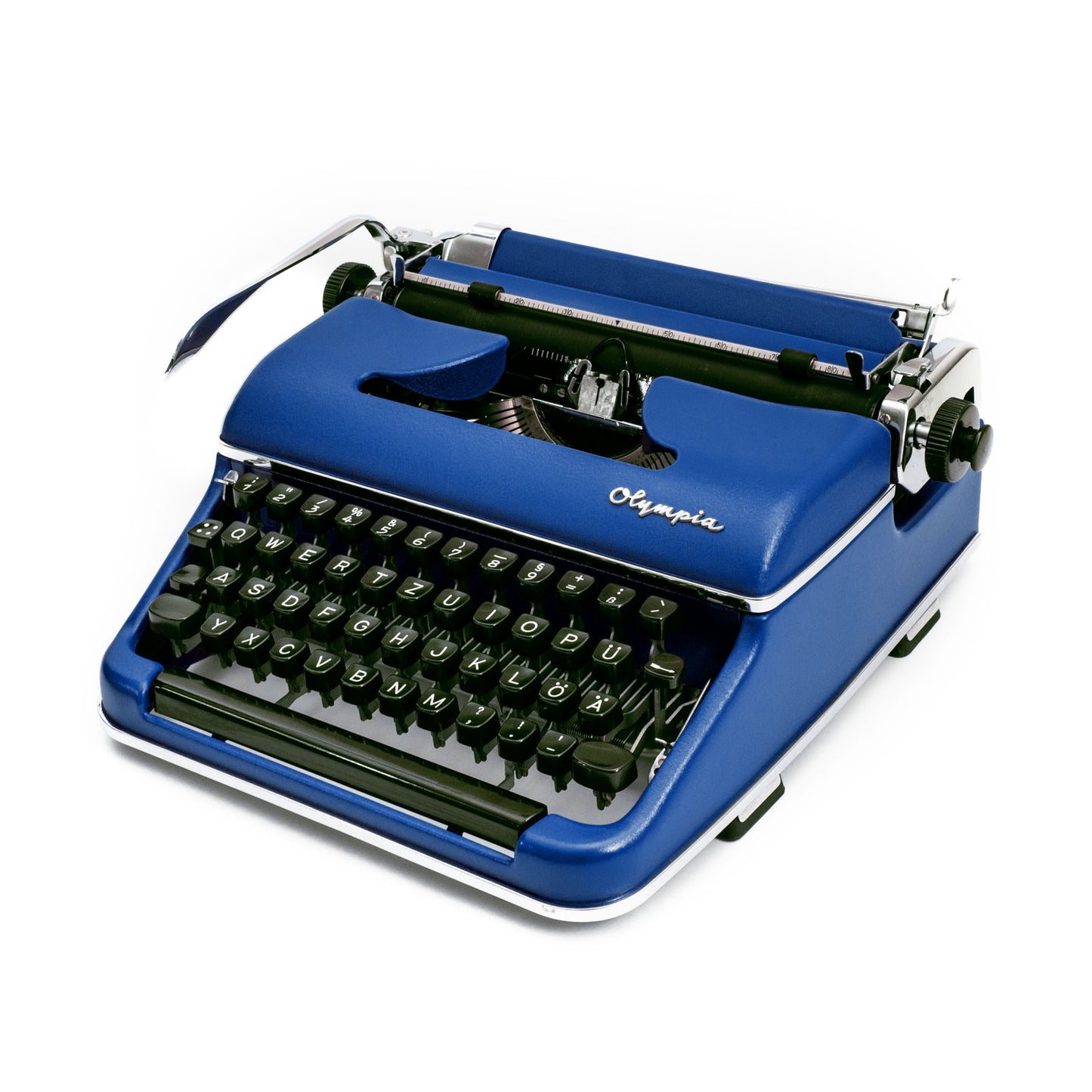 Typewriter Olympia SM2, Blue