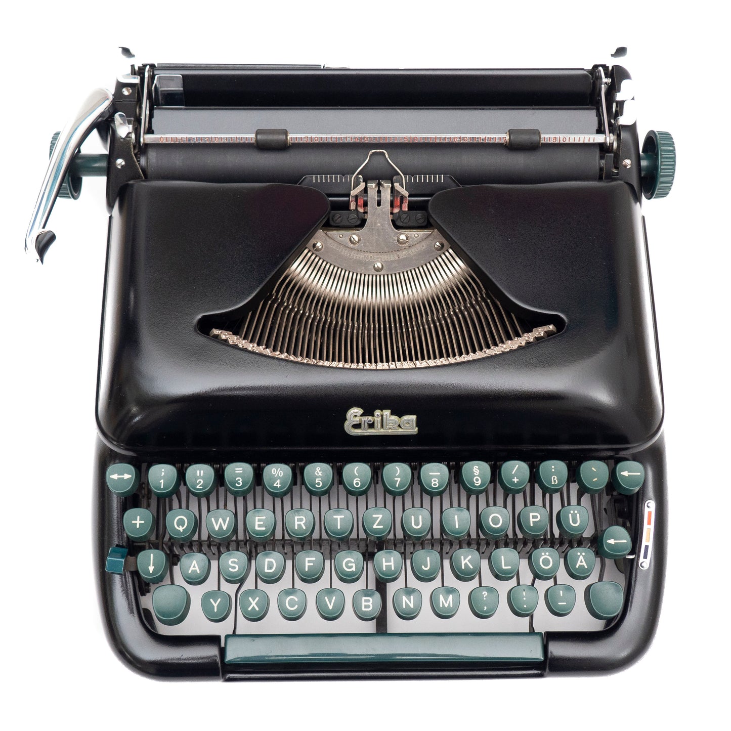Black Typewriter Erika 10