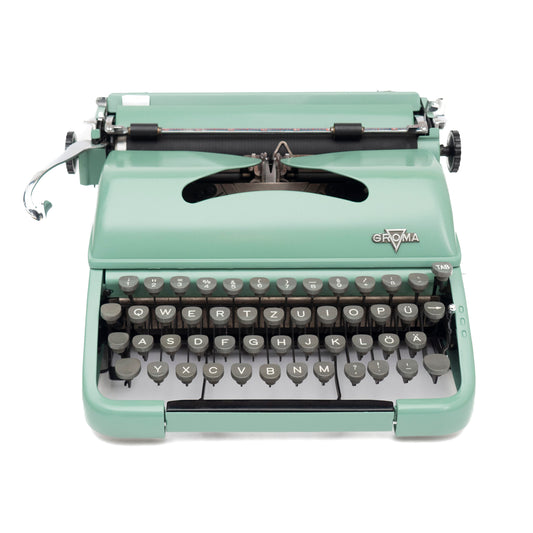 Green Typewriter Groma Modell T