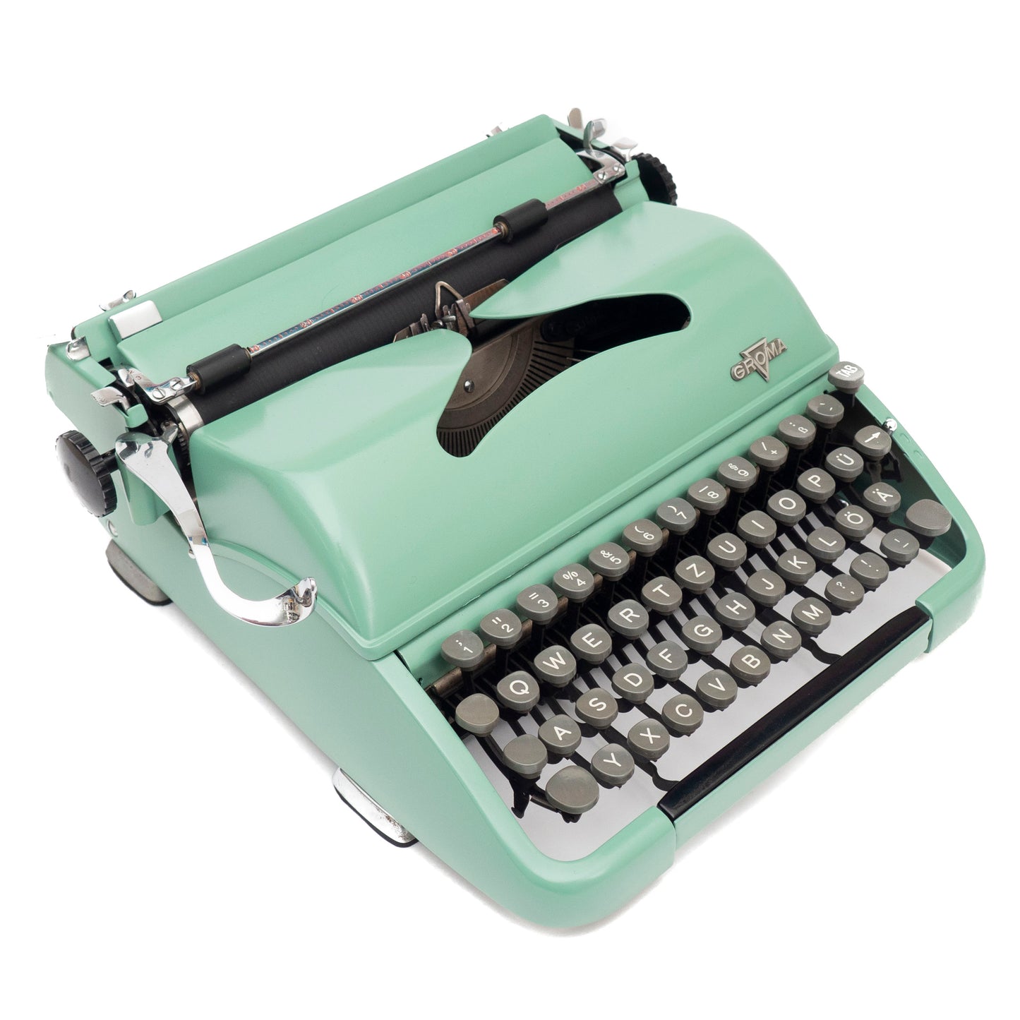 Green Typewriter Groma Modell T