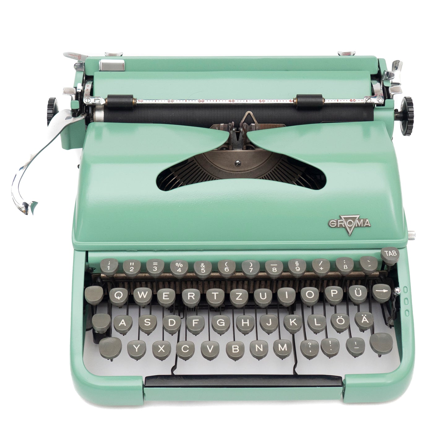 Green Typewriter Groma Modell T