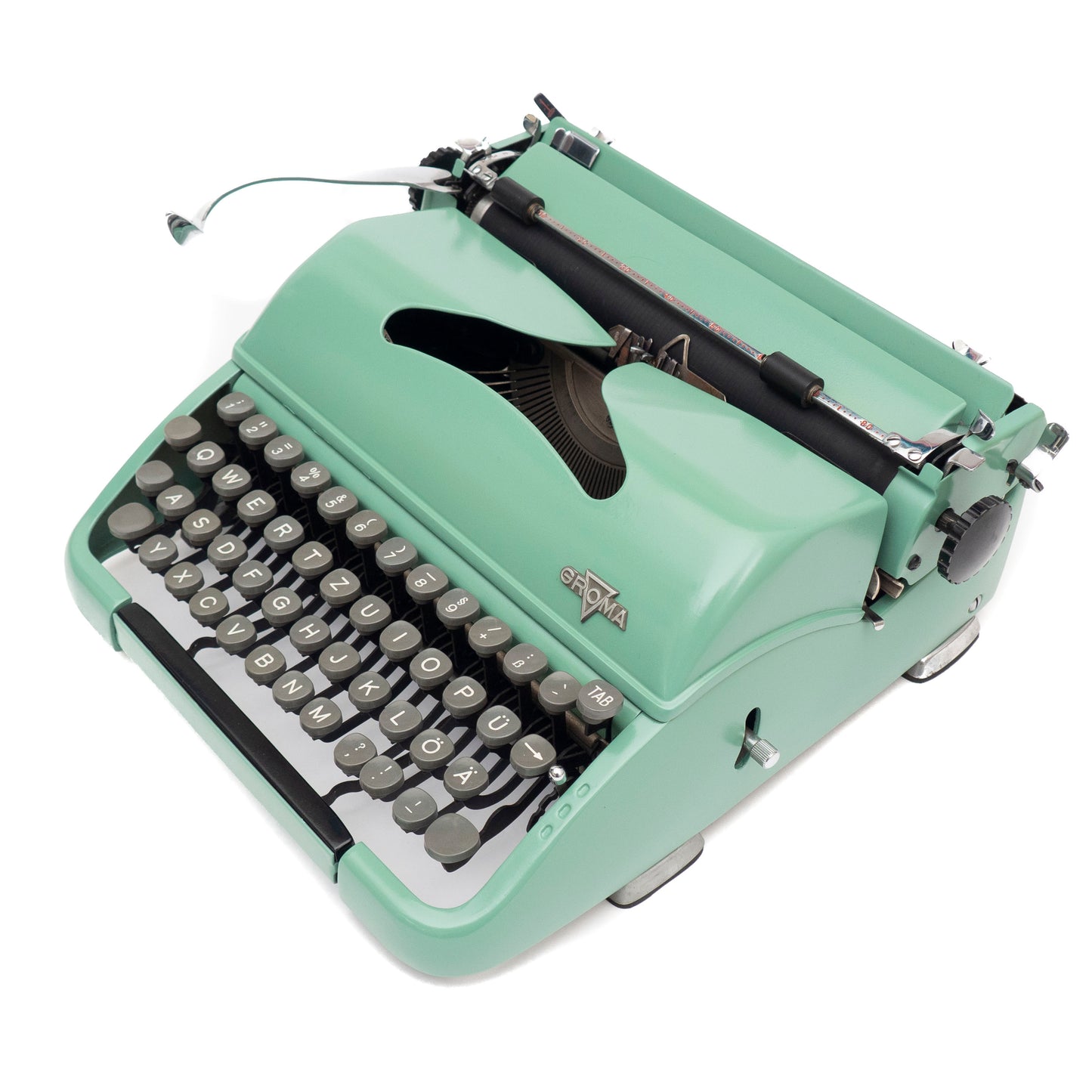 Green Typewriter Groma Modell T