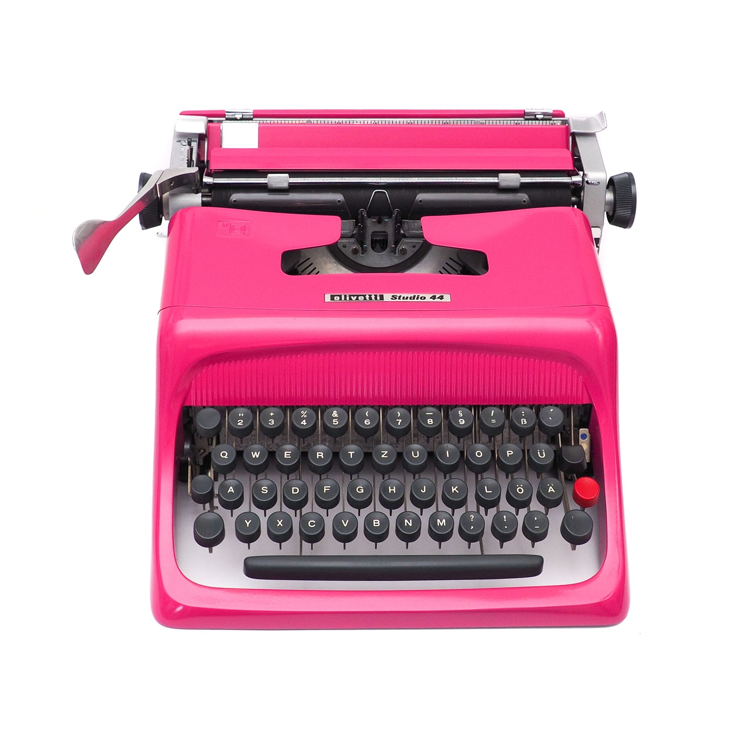 Olivetti Studio 44 Schreibmaschine Pink