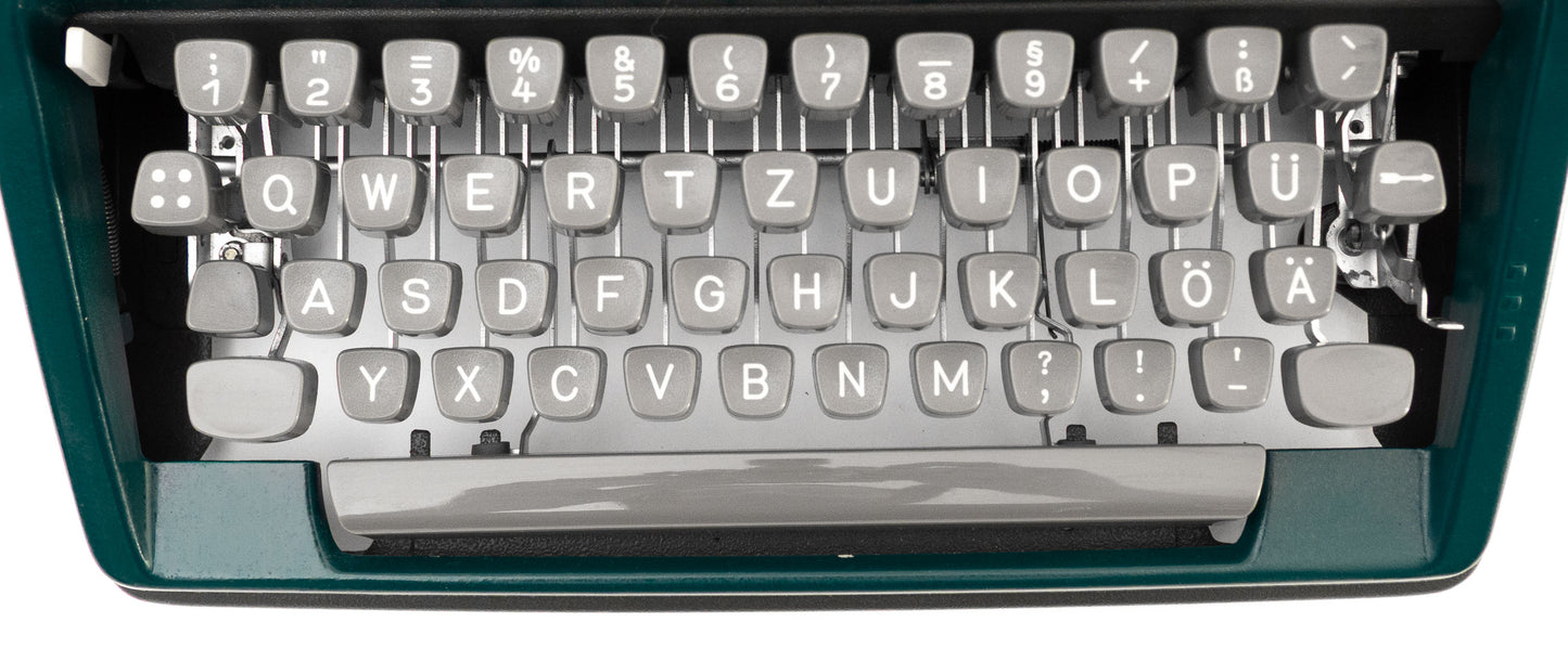 Typewriter Olympia Monica, Green