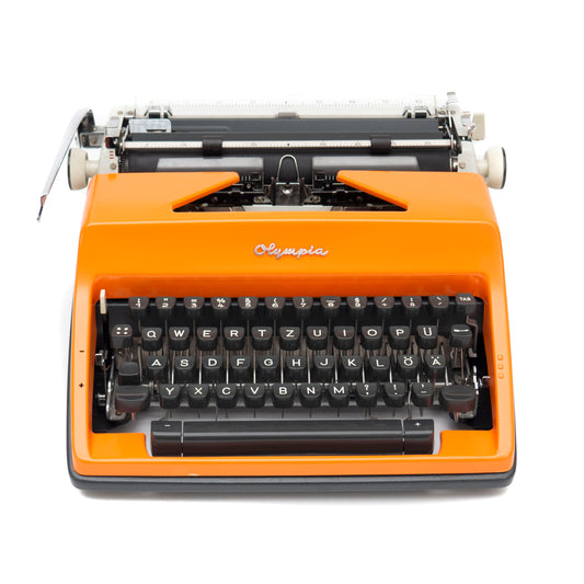 Schreibmaschine Olympia SM8, Orange