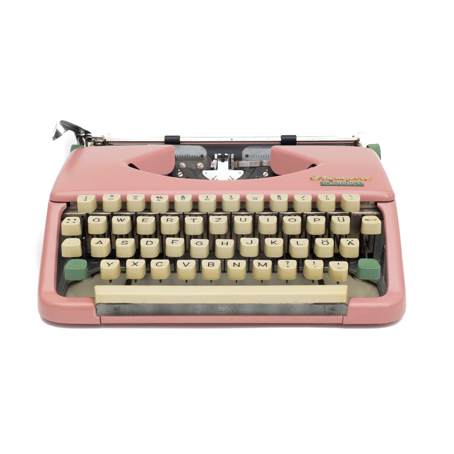 Portable Typewriter with Case, Olympia Splendid 33