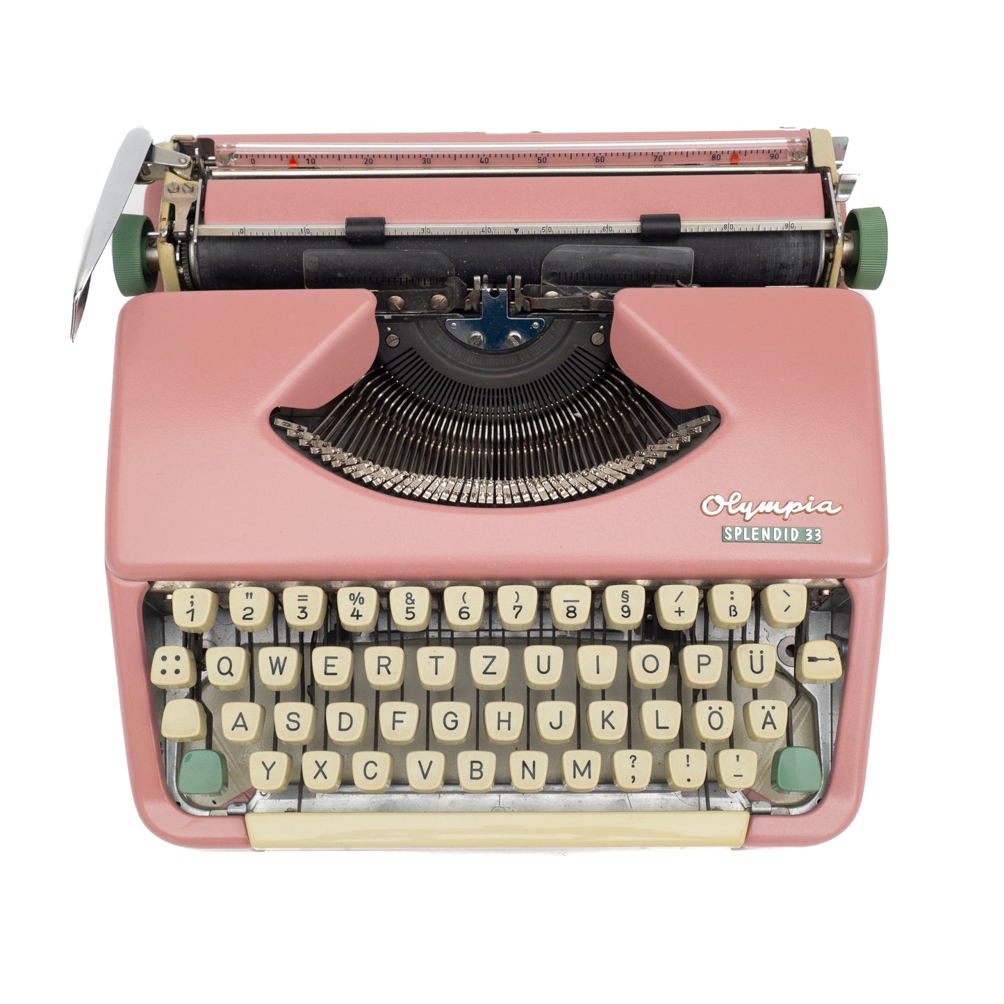 Portable Typewriter with Case, Olympia Splendid 33