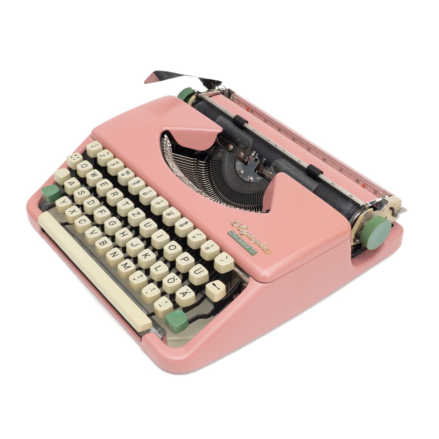 Portable Typewriter with Case, Olympia Splendid 33