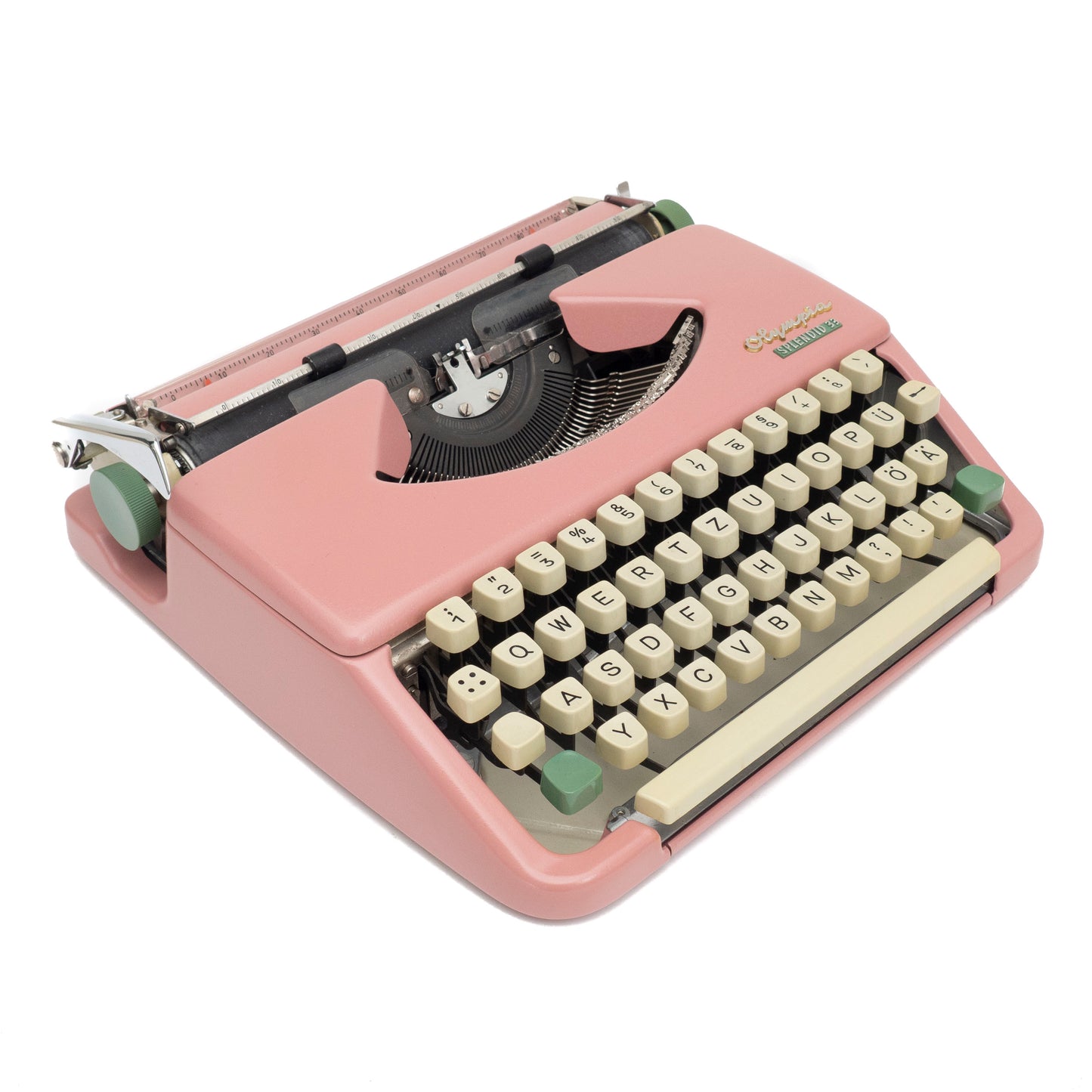 Portable Typewriter with Case, Olympia Splendid 33