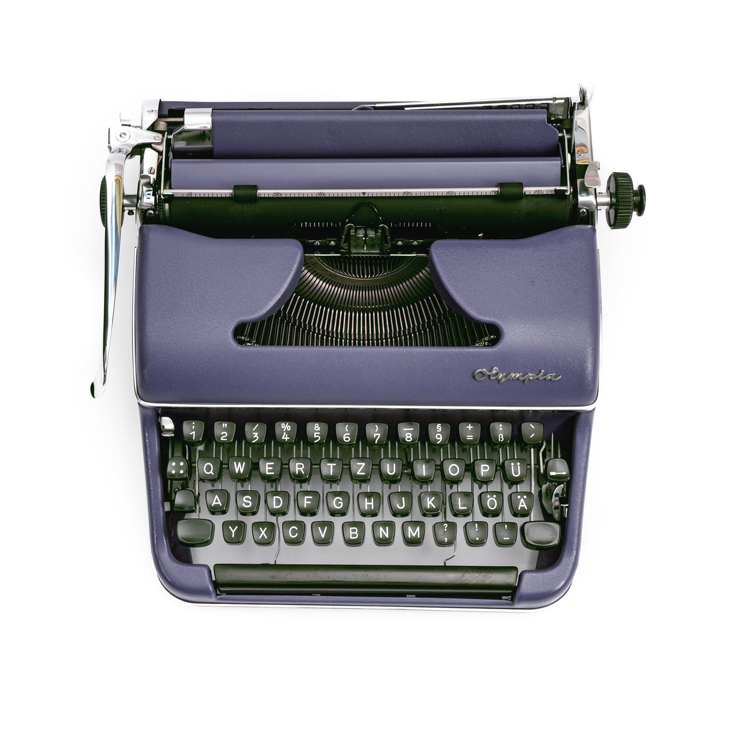 Typewriter Olympia SM2, Dark Purple Gray