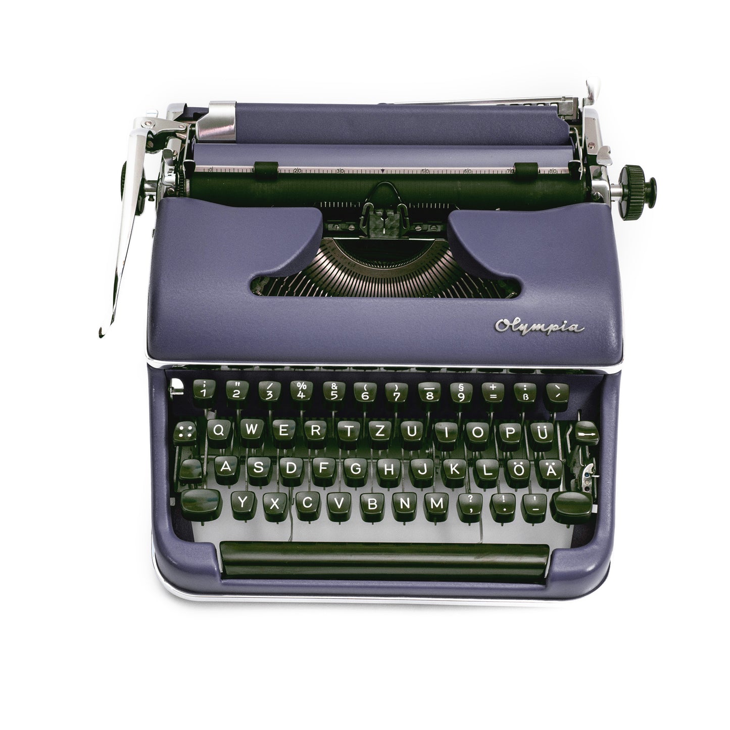 Schreibmaschine Olympia SM2, Dark Purple Gray