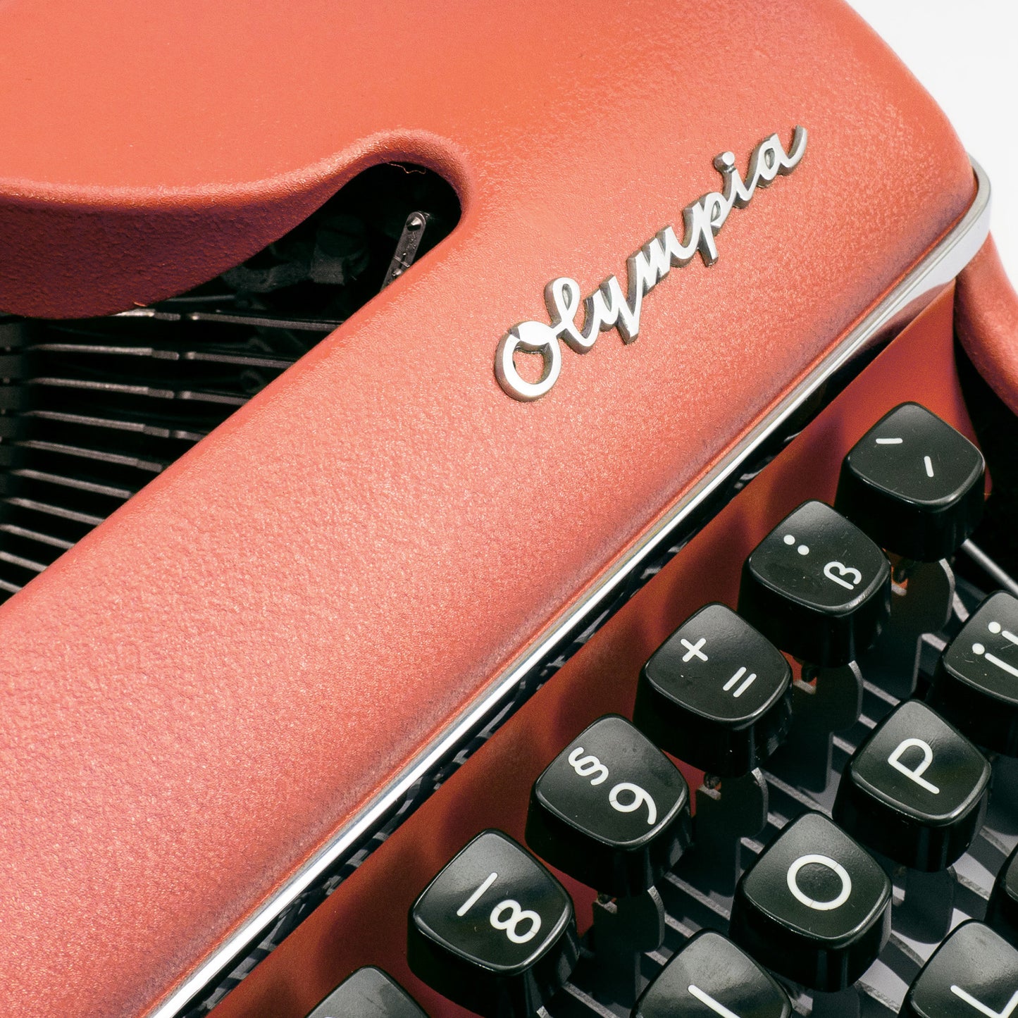 Retro Schreibmaschine Apricot