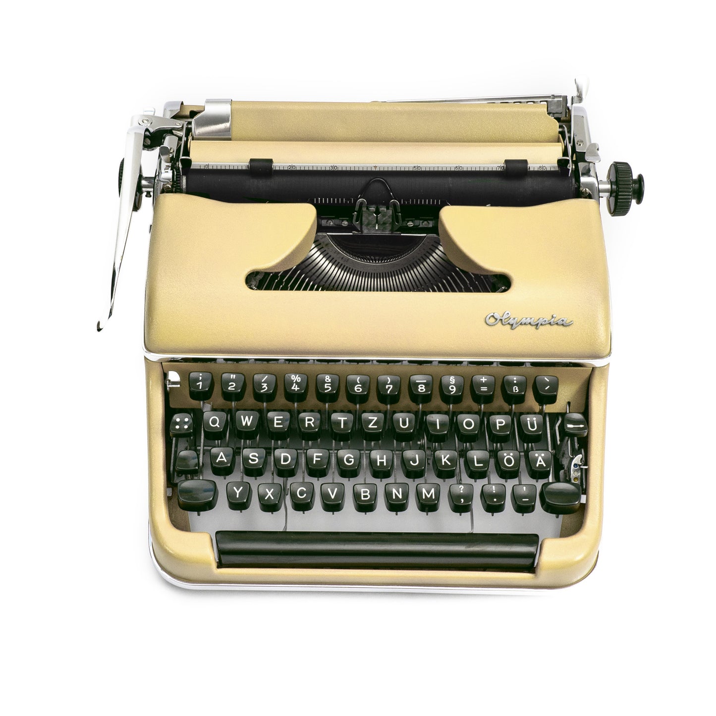 Olympia Schreibmaschine, Cremeweiss