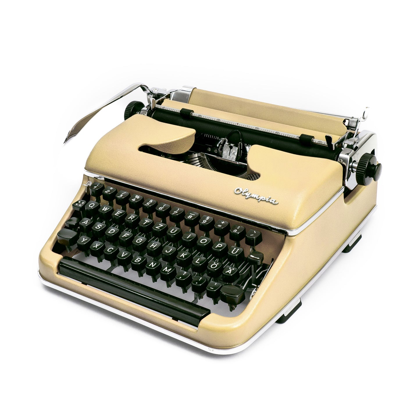 Olympia Schreibmaschine, Cremeweiss