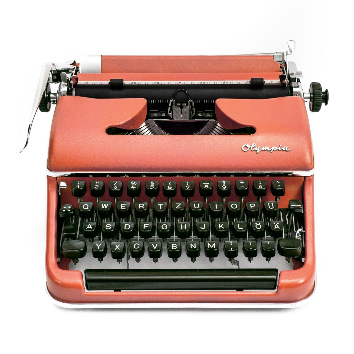 Olympia SM2 Typewriter, Apricot