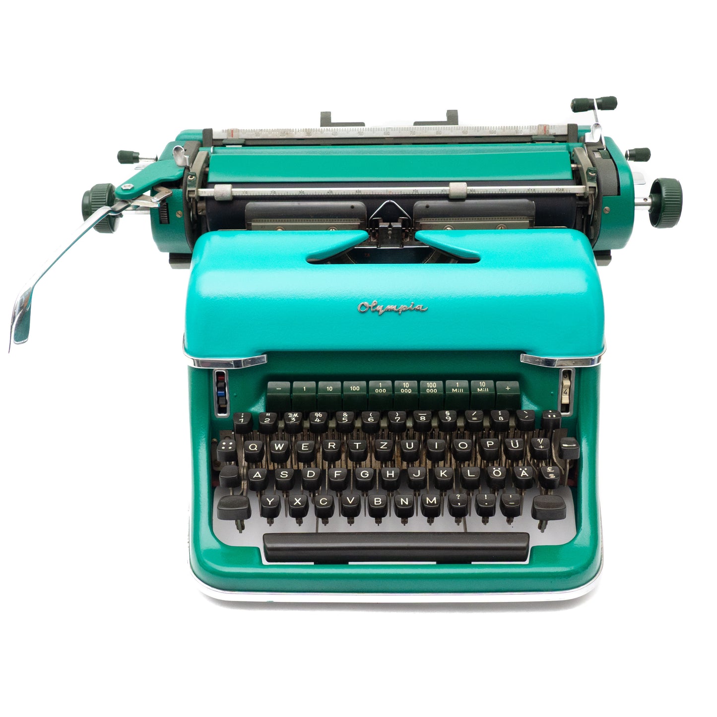 Typewriter Olympia SG1, Green
