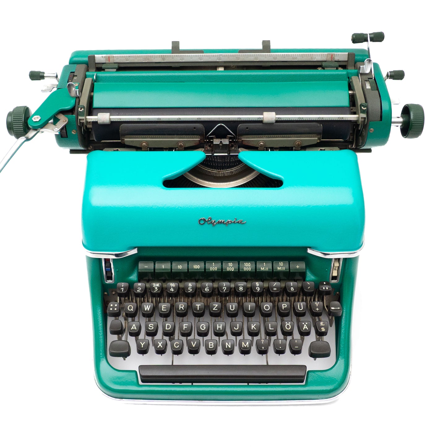 Typewriter Olympia SG1, Green
