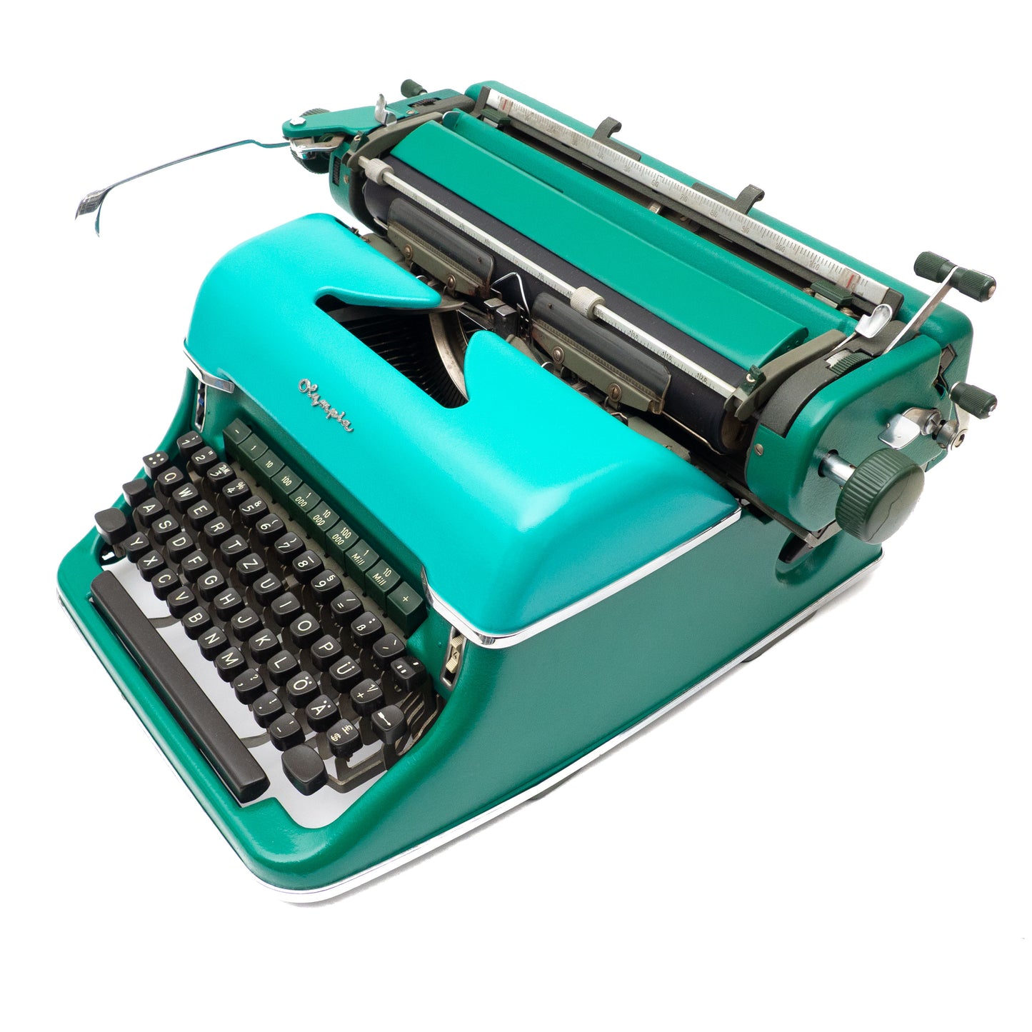 Typewriter Olympia SG1, Green