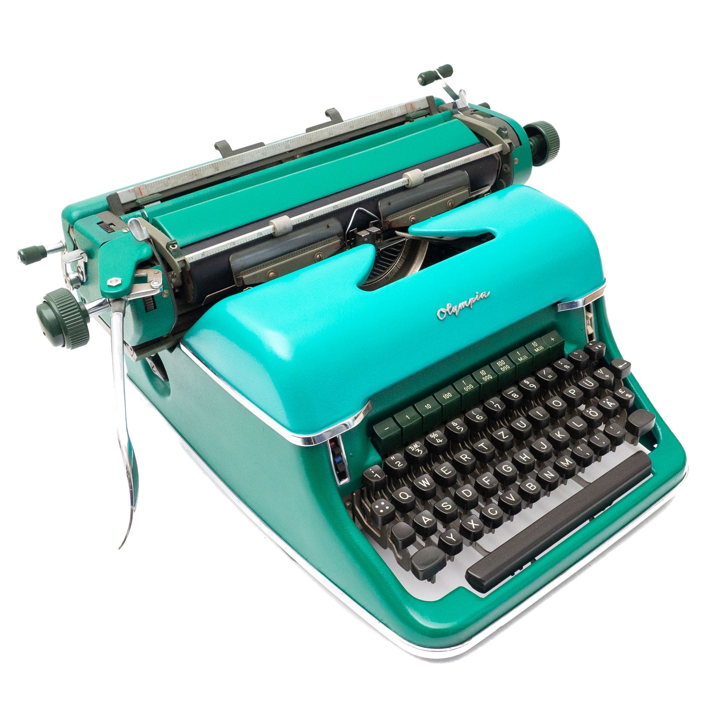 Typewriter Olympia SG1, Green