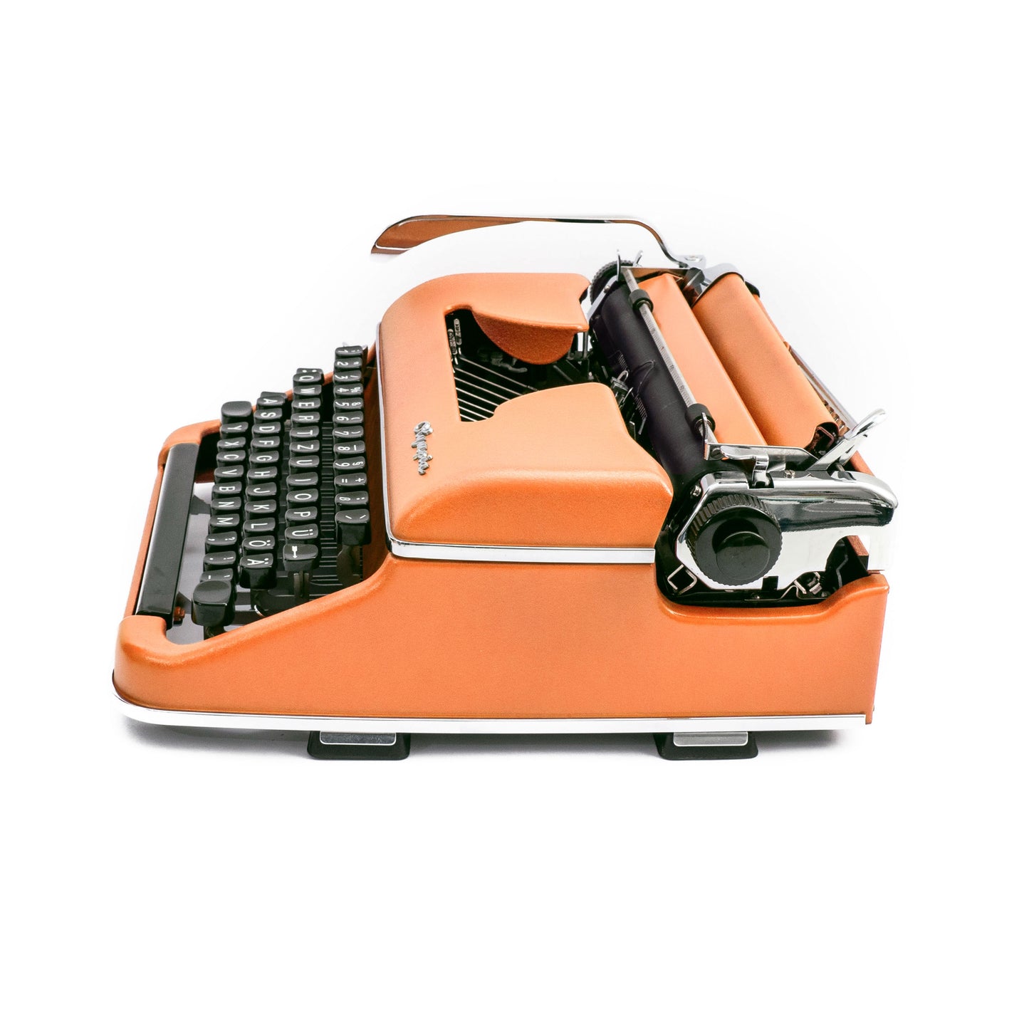 Retro Schreibmaschine Orange
