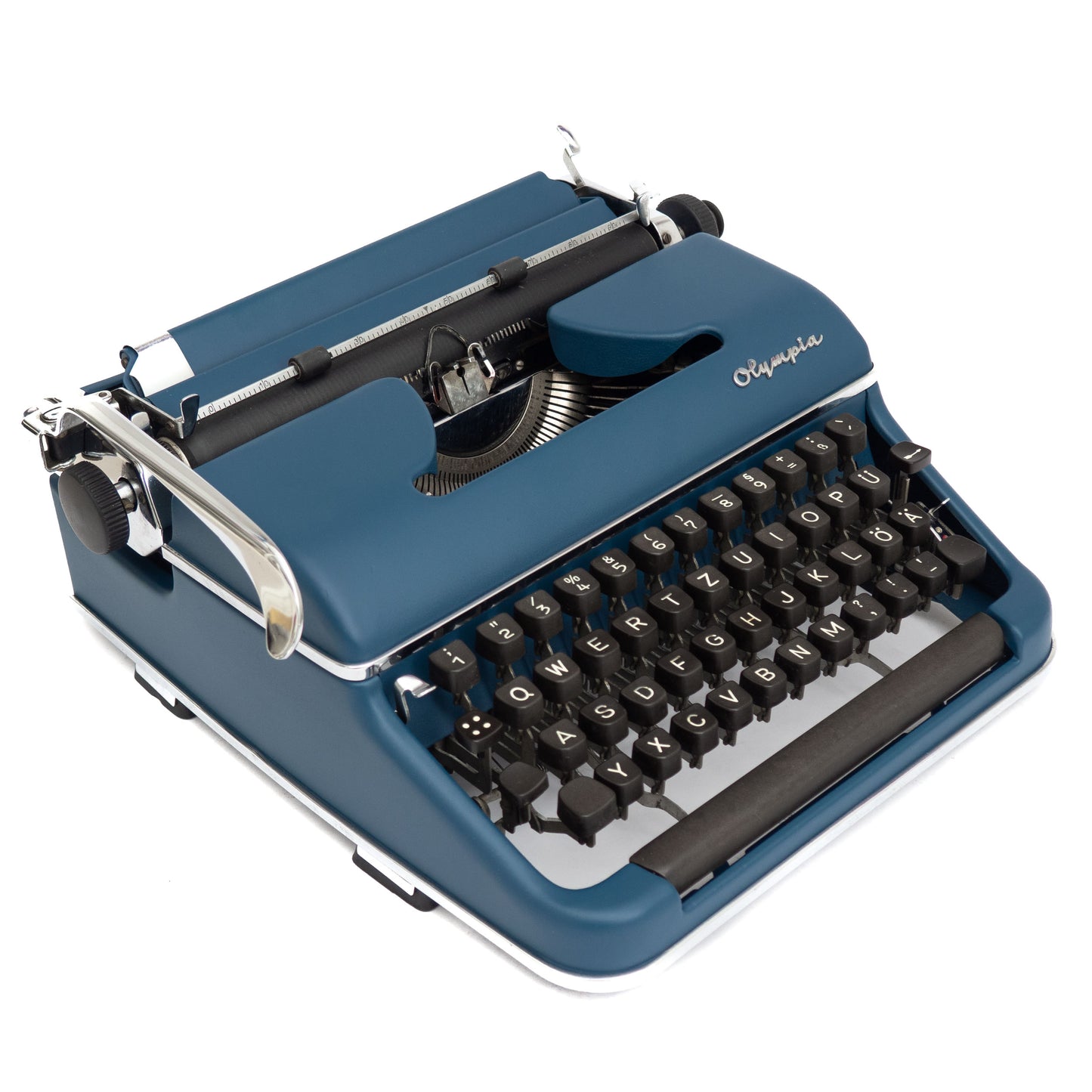 Typewriter Olympia SM2, Petrol Blue