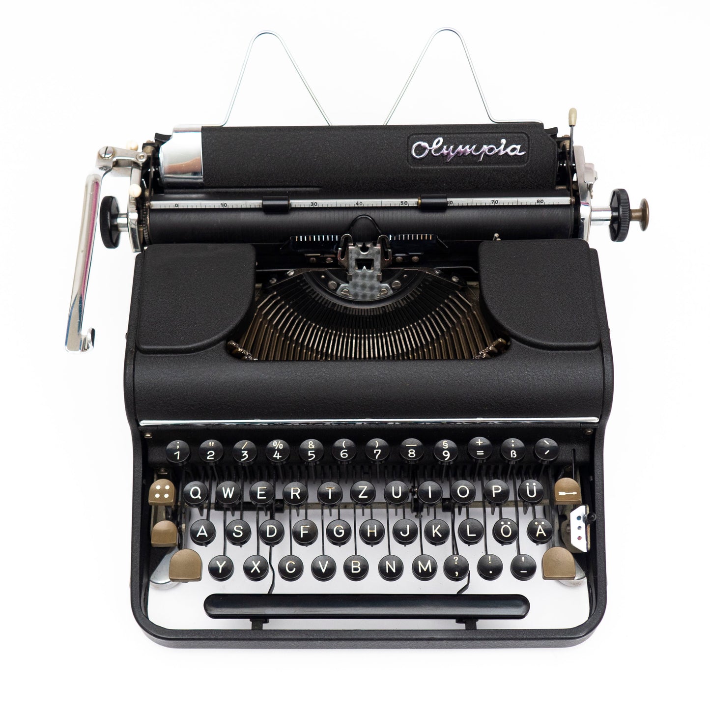 Olympia SM1 Typewriter Vintage, Black