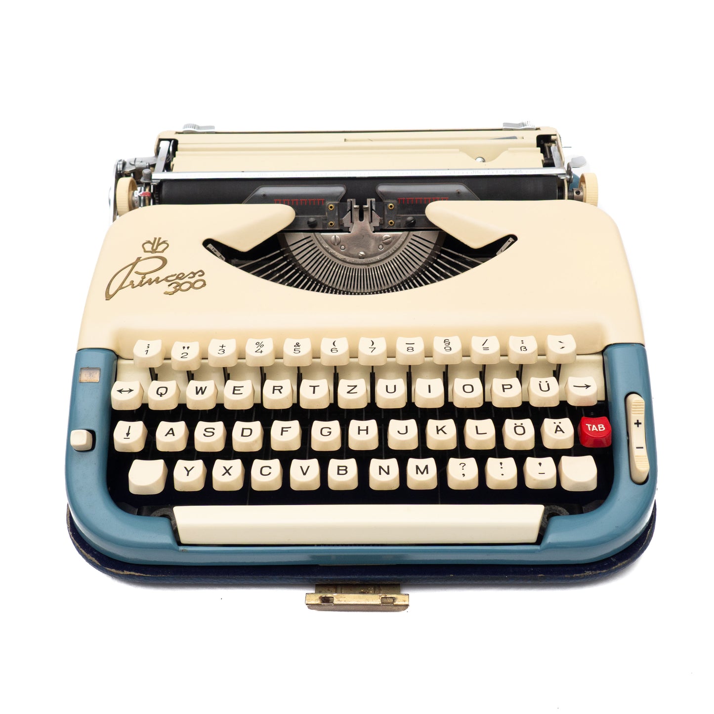 Portable Typewriter with Case, Princess 300