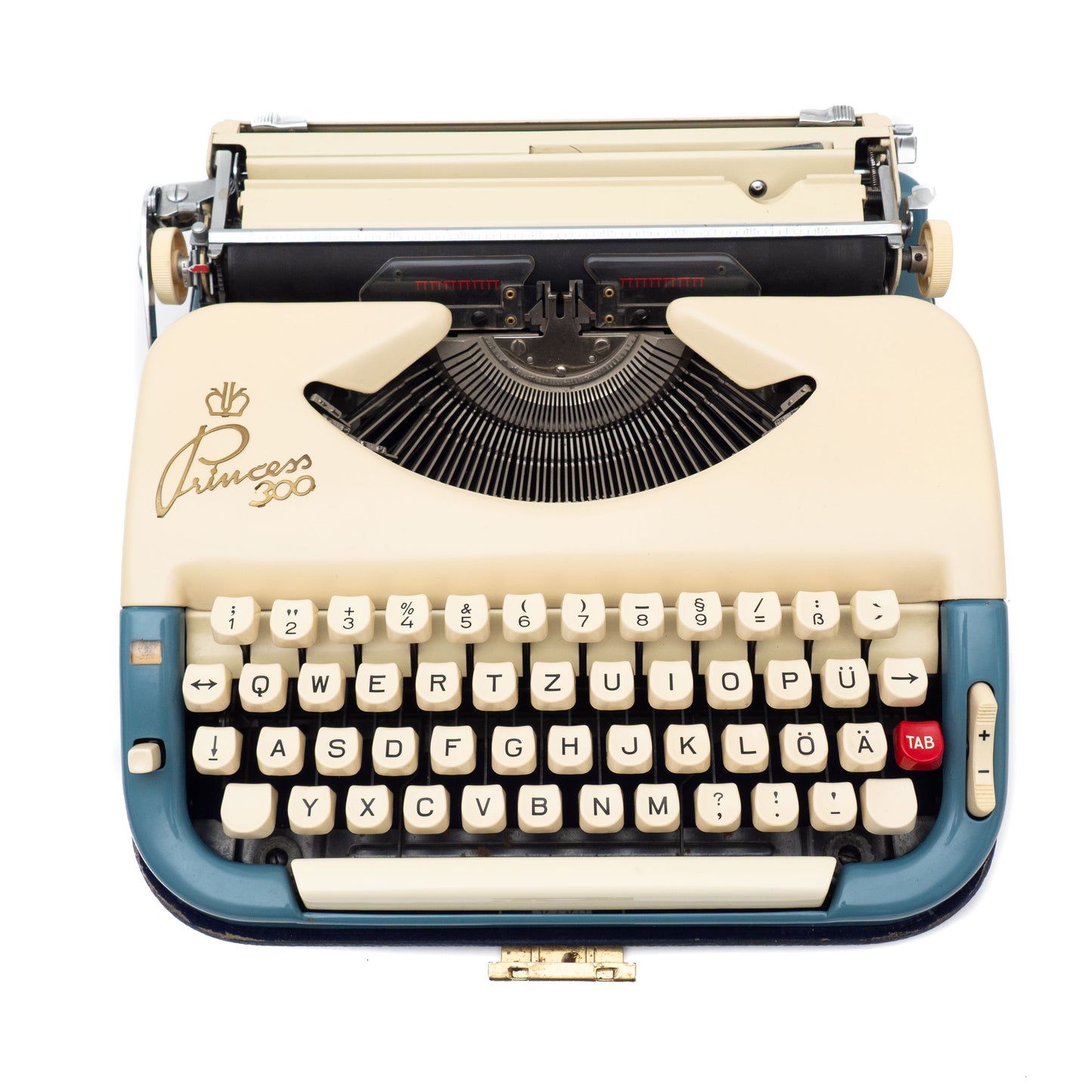 Portable Typewriter with Case, Princess 300