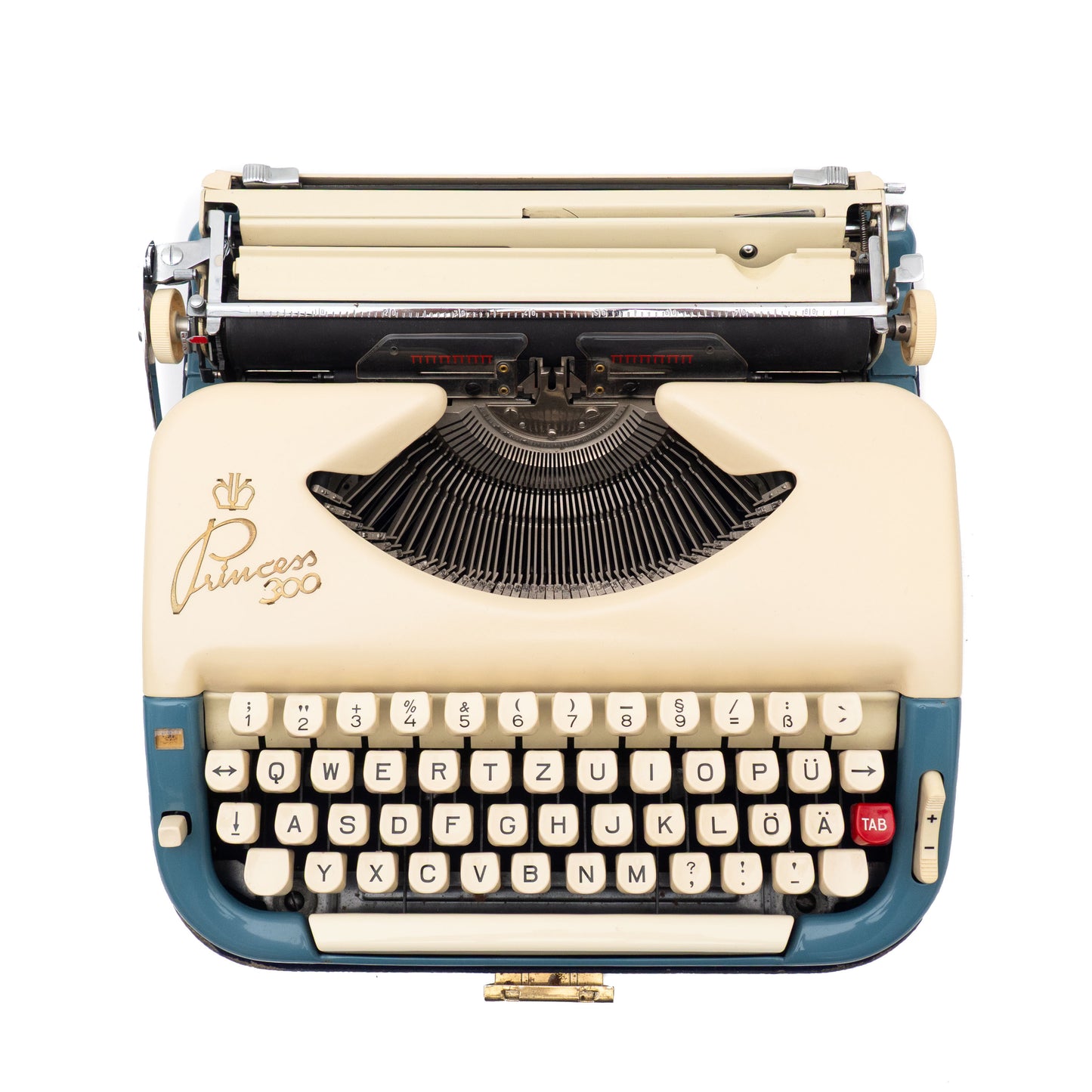 Portable Typewriter with Case, Princess 300