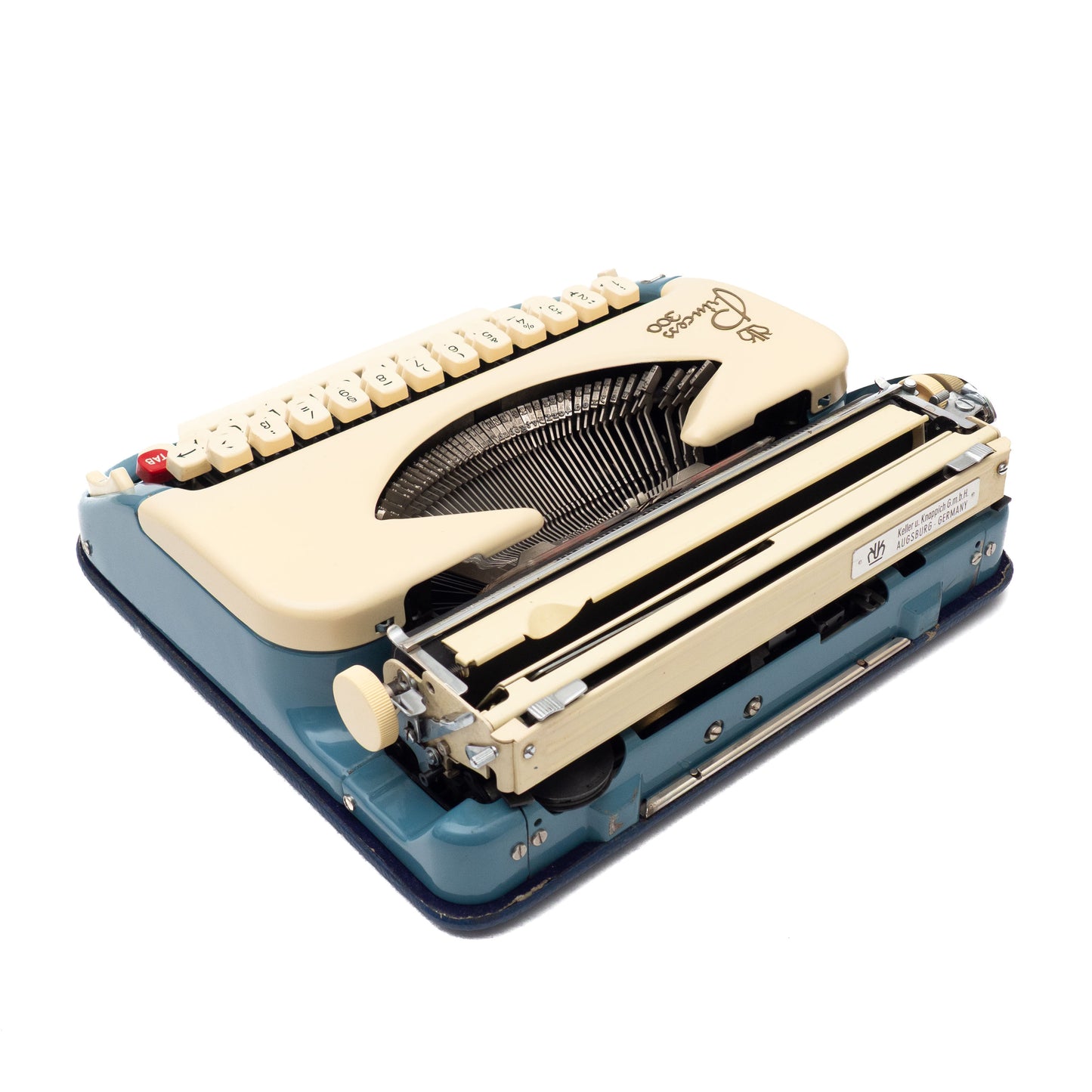 Portable Typewriter with Case, Princess 300
