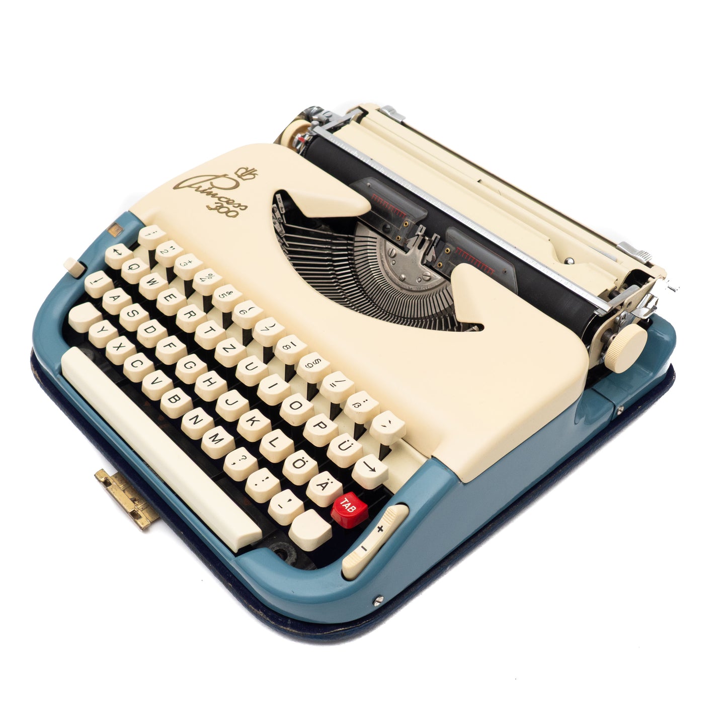 Portable Typewriter with Case, Princess 300