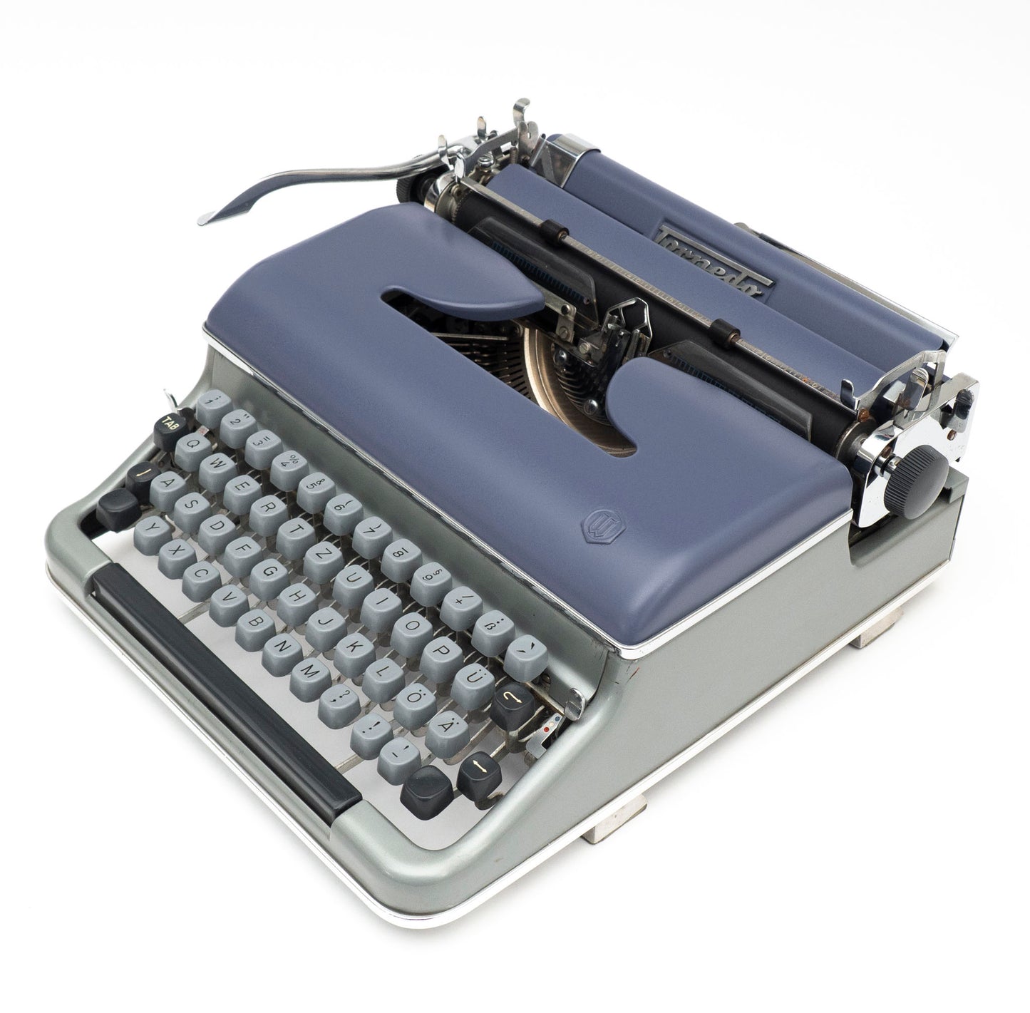 Schreibmaschine Torpedo 18, Metallicgrau