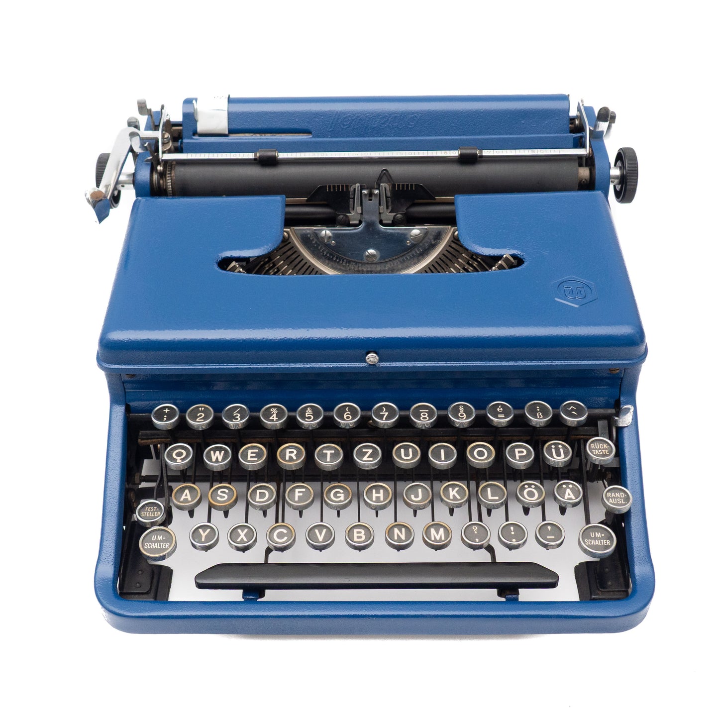 Typewriter Torpedo 18, Blue