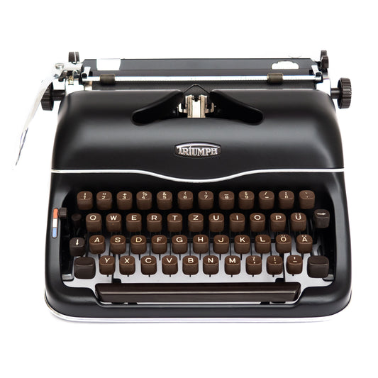 Triumph typewriter black