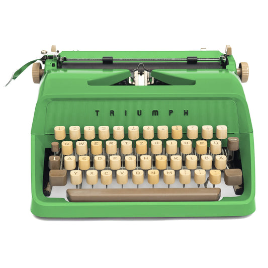Triumph typewriter green