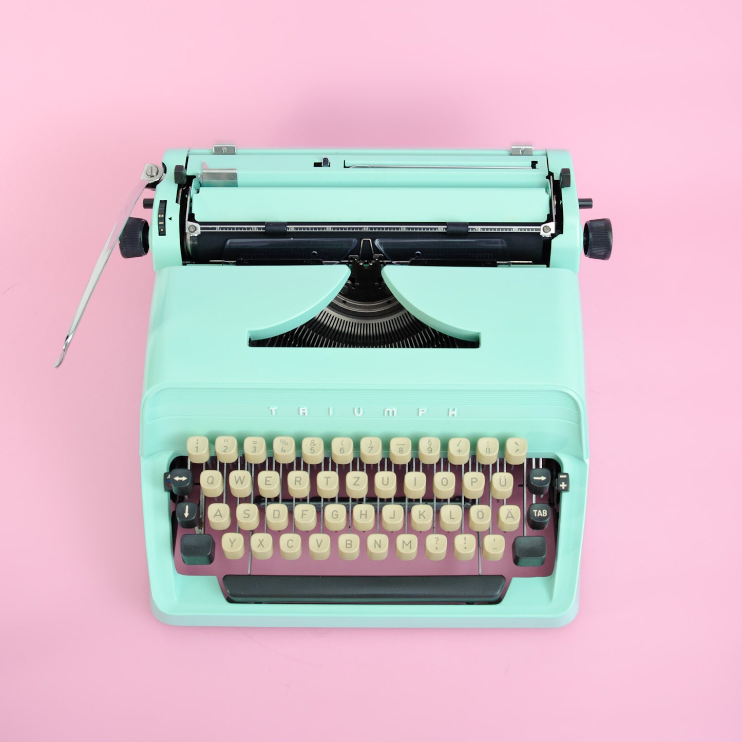 Typewriter Triumph Gabriele, Mint Green