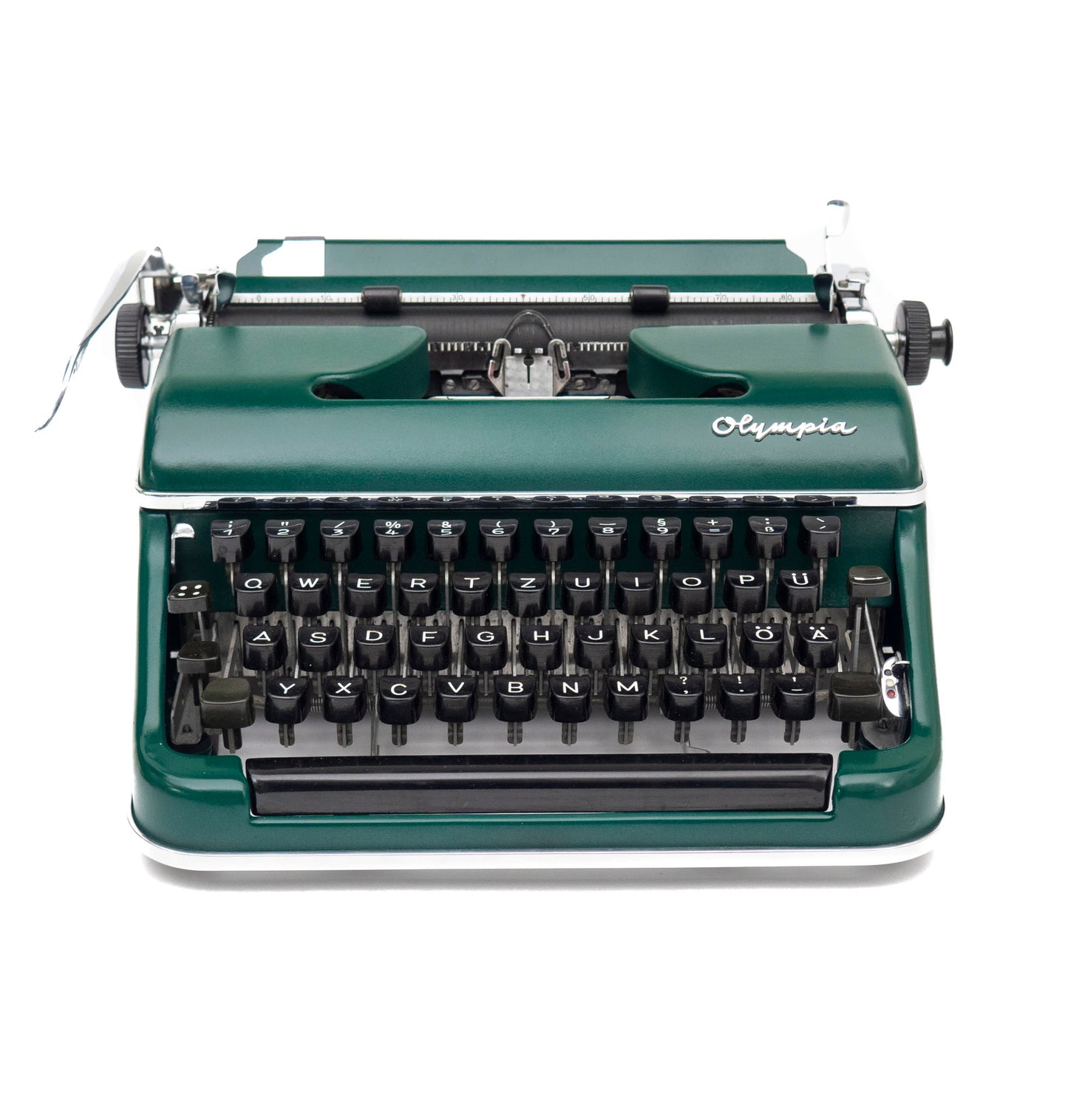 Dark Green Typewriter Olympia SM2