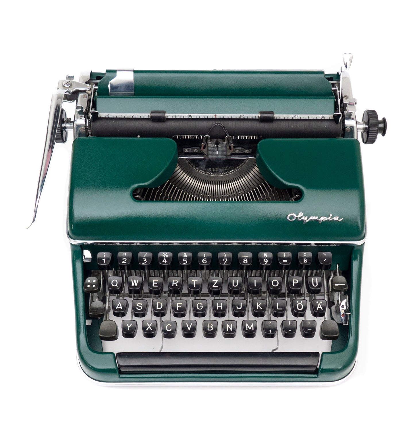 Dark Green Typewriter Olympia SM2